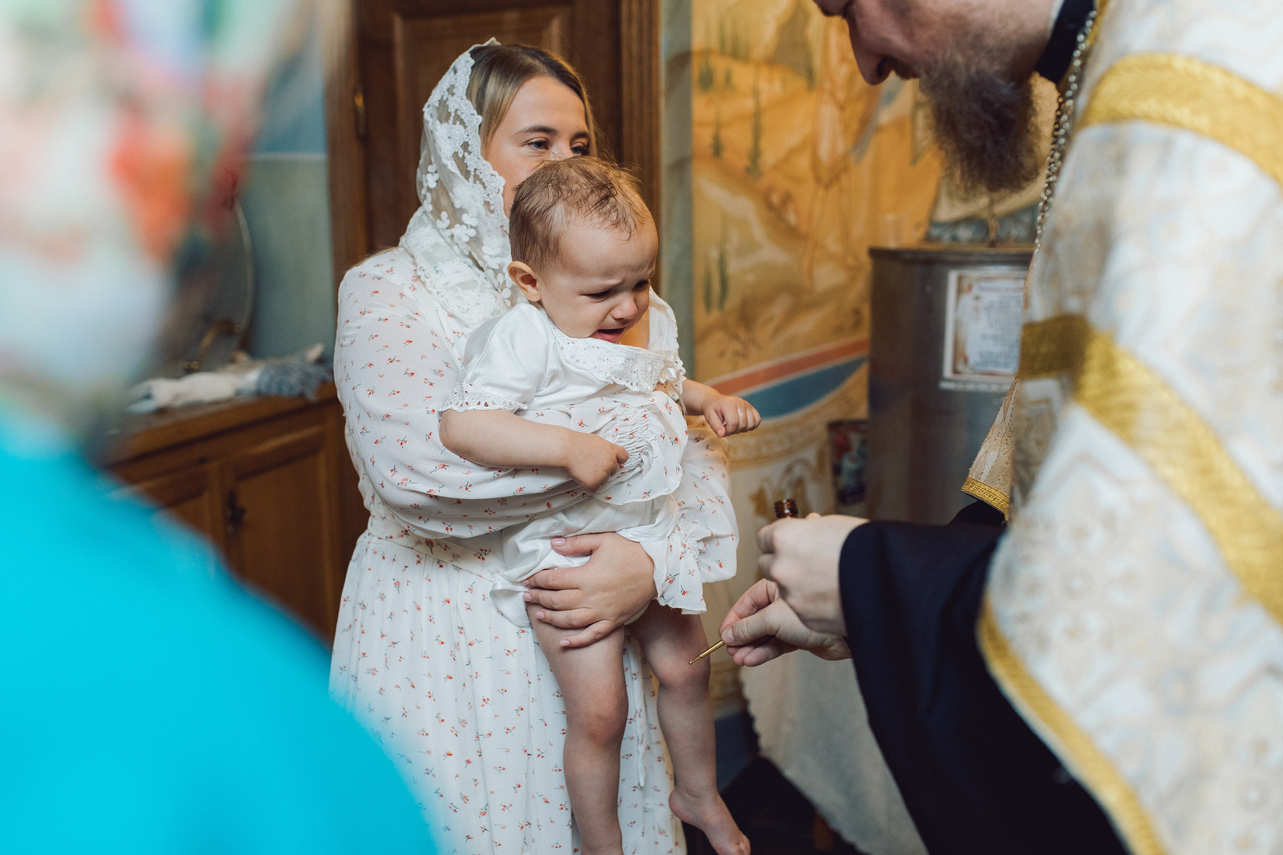 Крещение в Троицком соборе