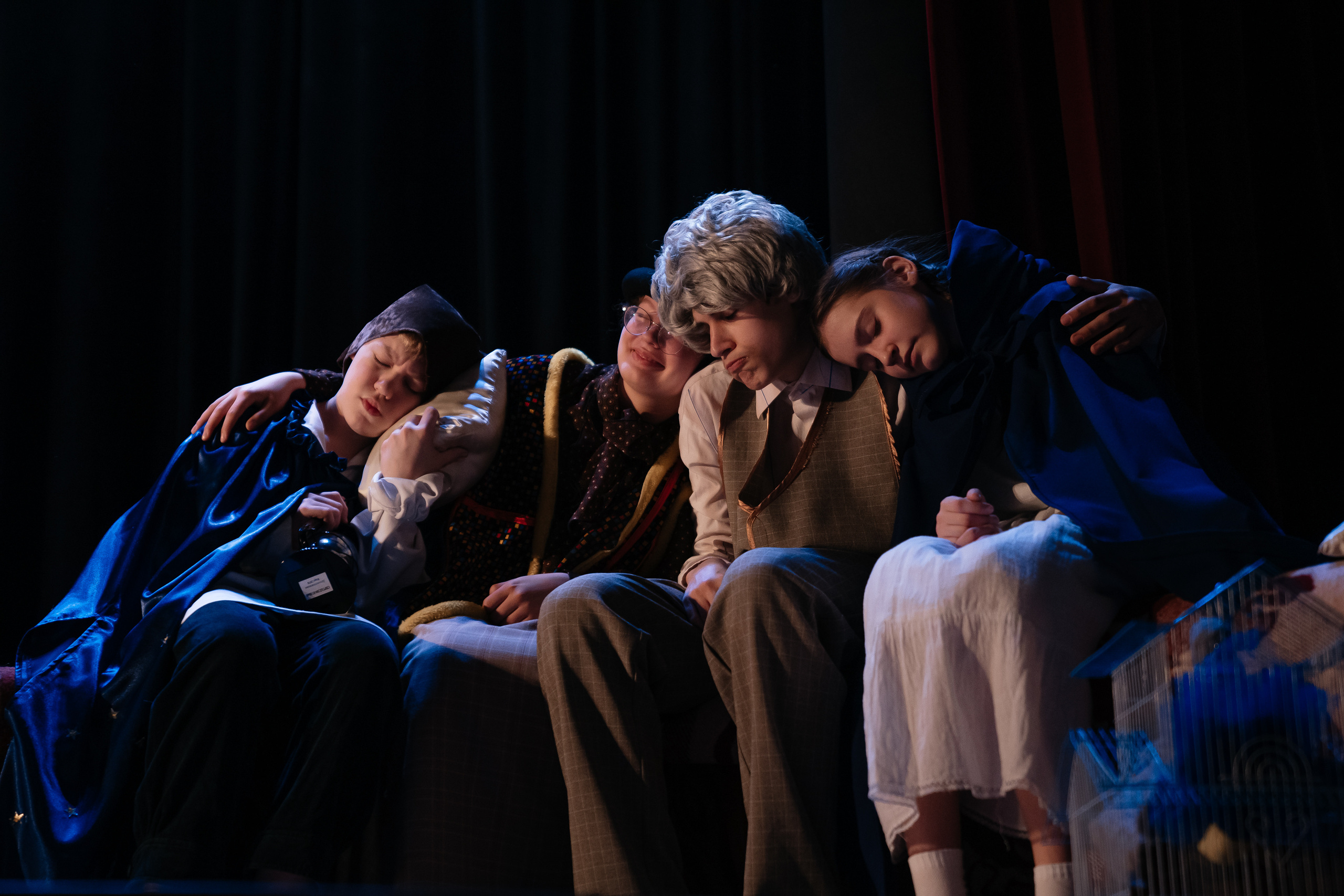 Спектакль «Синяя птица», театр Золотая Карусель. Детский и семейный фотограф в Красноярске Настя Ярош