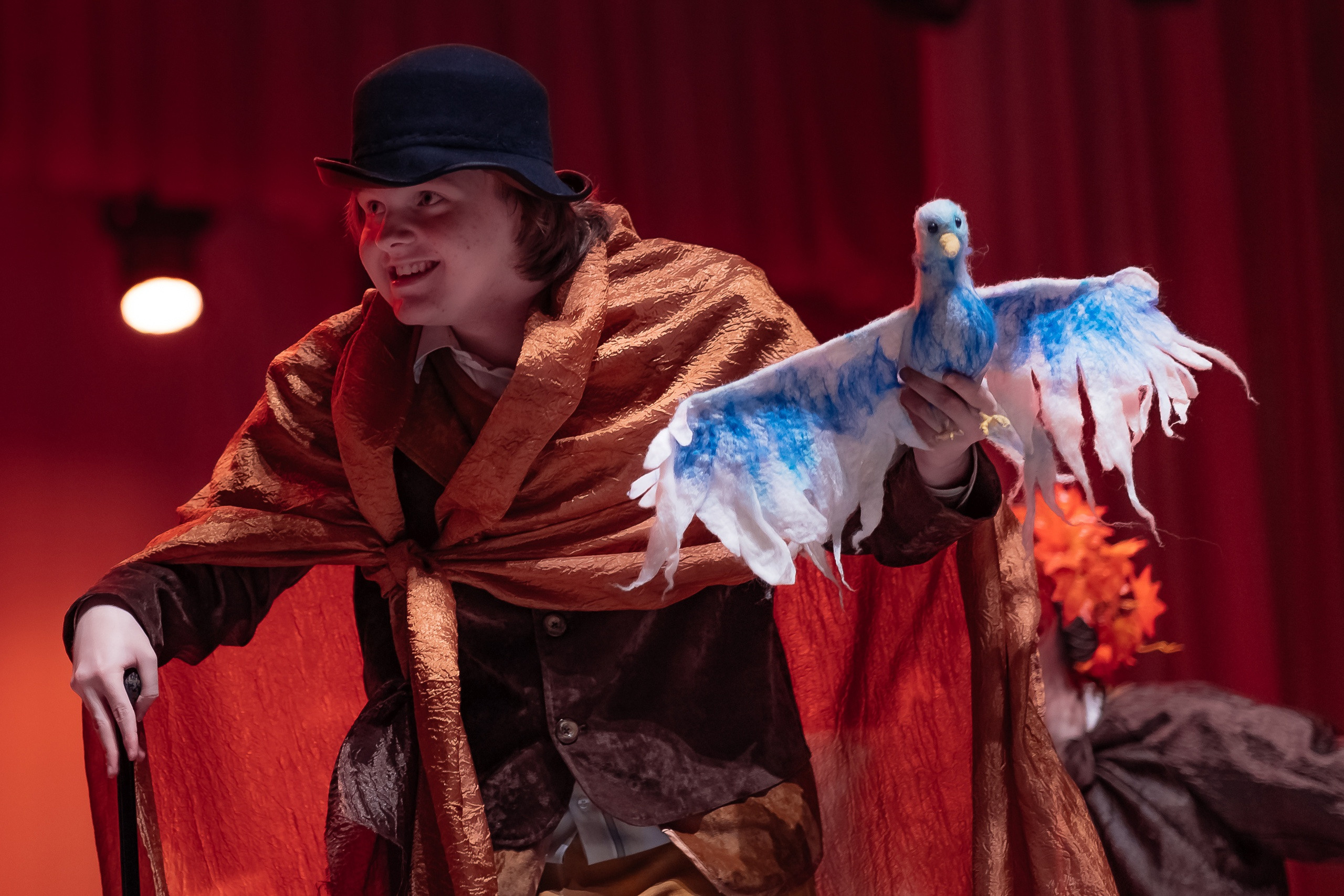 Спектакль «Синяя птица», театр Золотая Карусель. Детский и семейный фотограф в Красноярске Настя Ярош