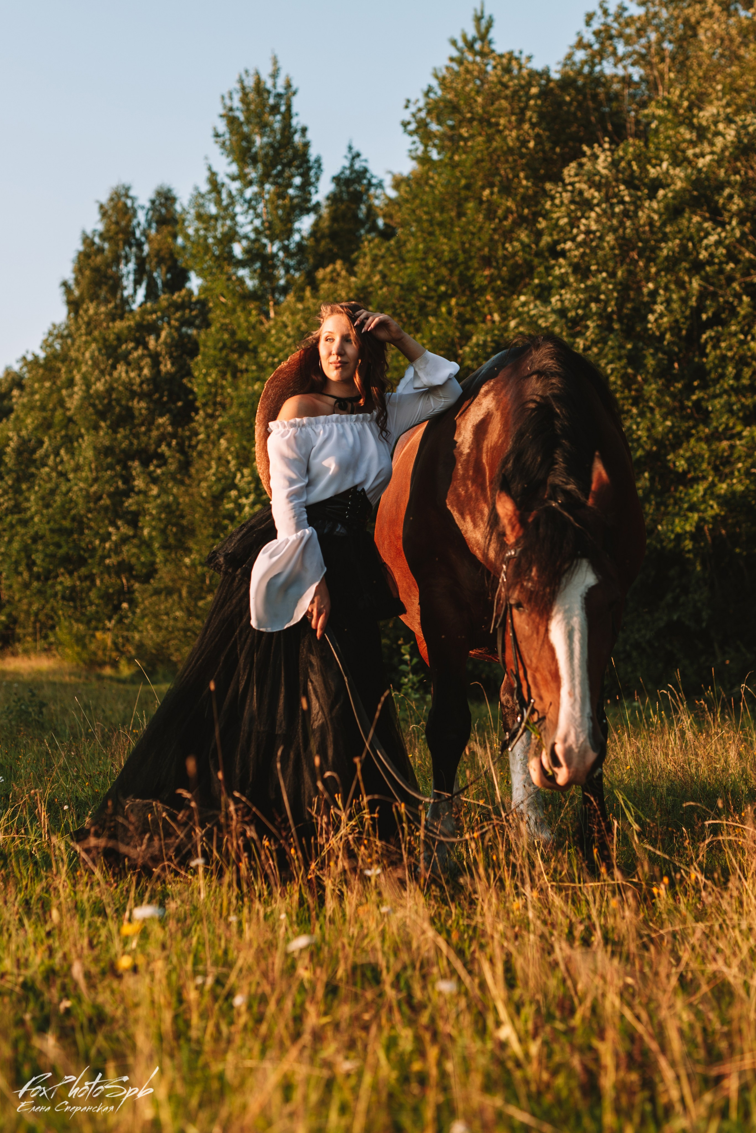 С лошадками. Фотограф в Санкт-Петербурге и Ленинградской области