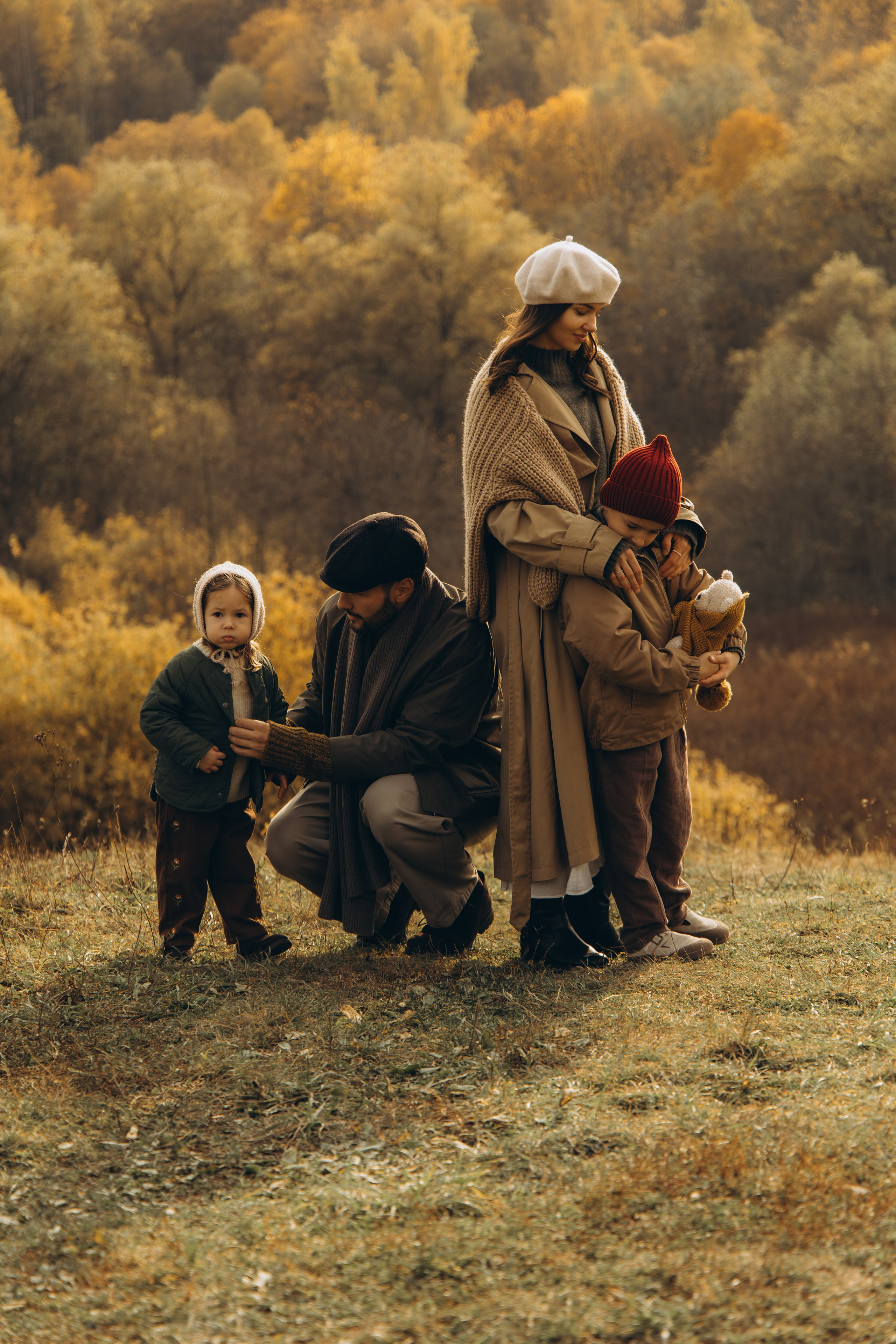 Теплая осенняя история. Семейный фотограф в Москве Лоншакова Кристина