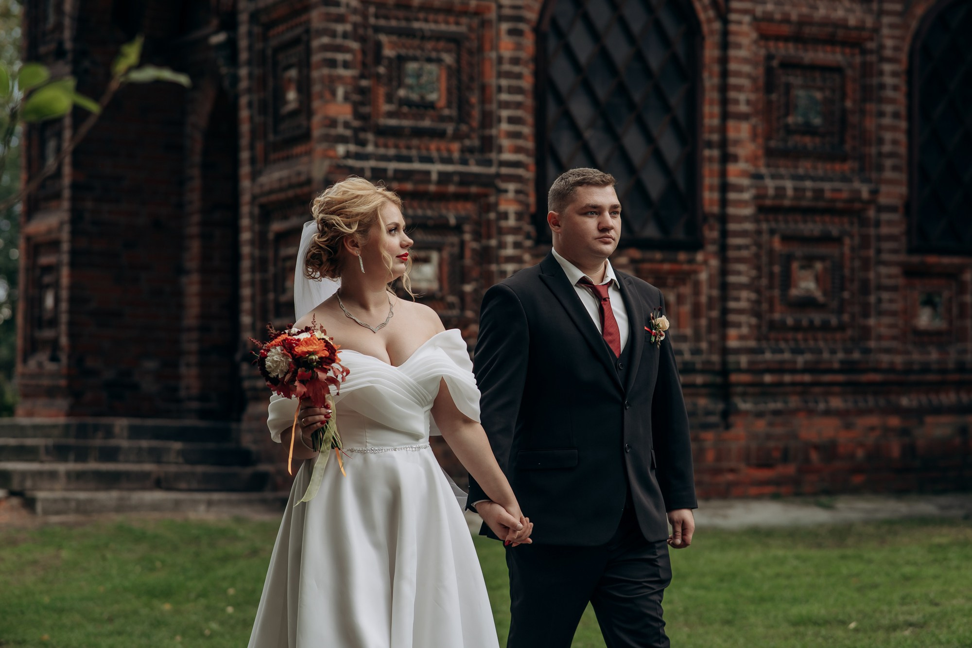 Свадебная осенняя фотосессия. Свадебный и репортажный фотограф в Ярославле Евгений Сальников