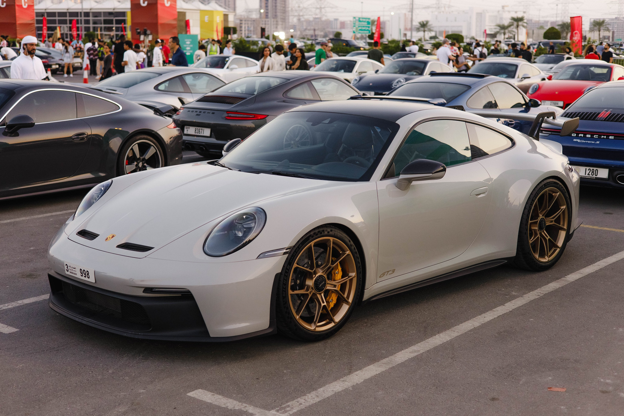 Icons of Porsche. Dubai. Фотограф Андрей Баксов