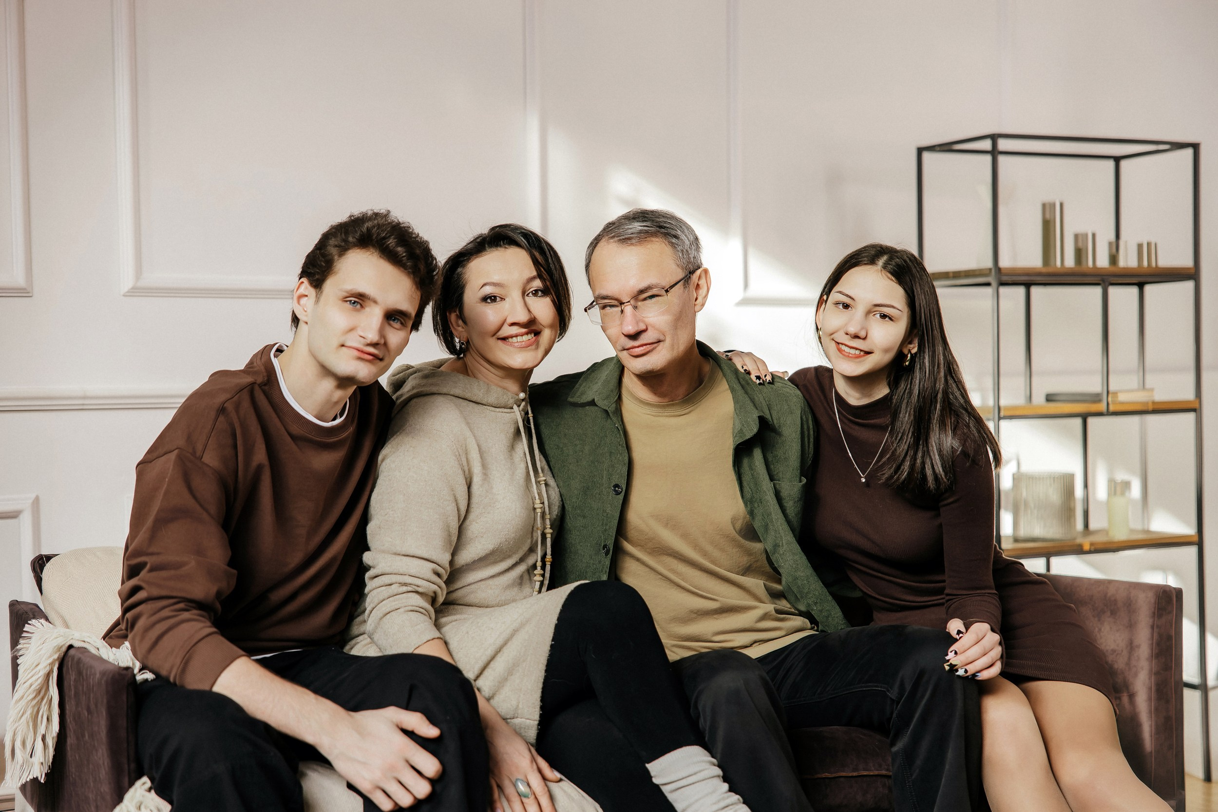Семейная фотосессия для Любавы, Ольги, Романа и Бориса. Тимур Аминов | Фотограф в Кемерове