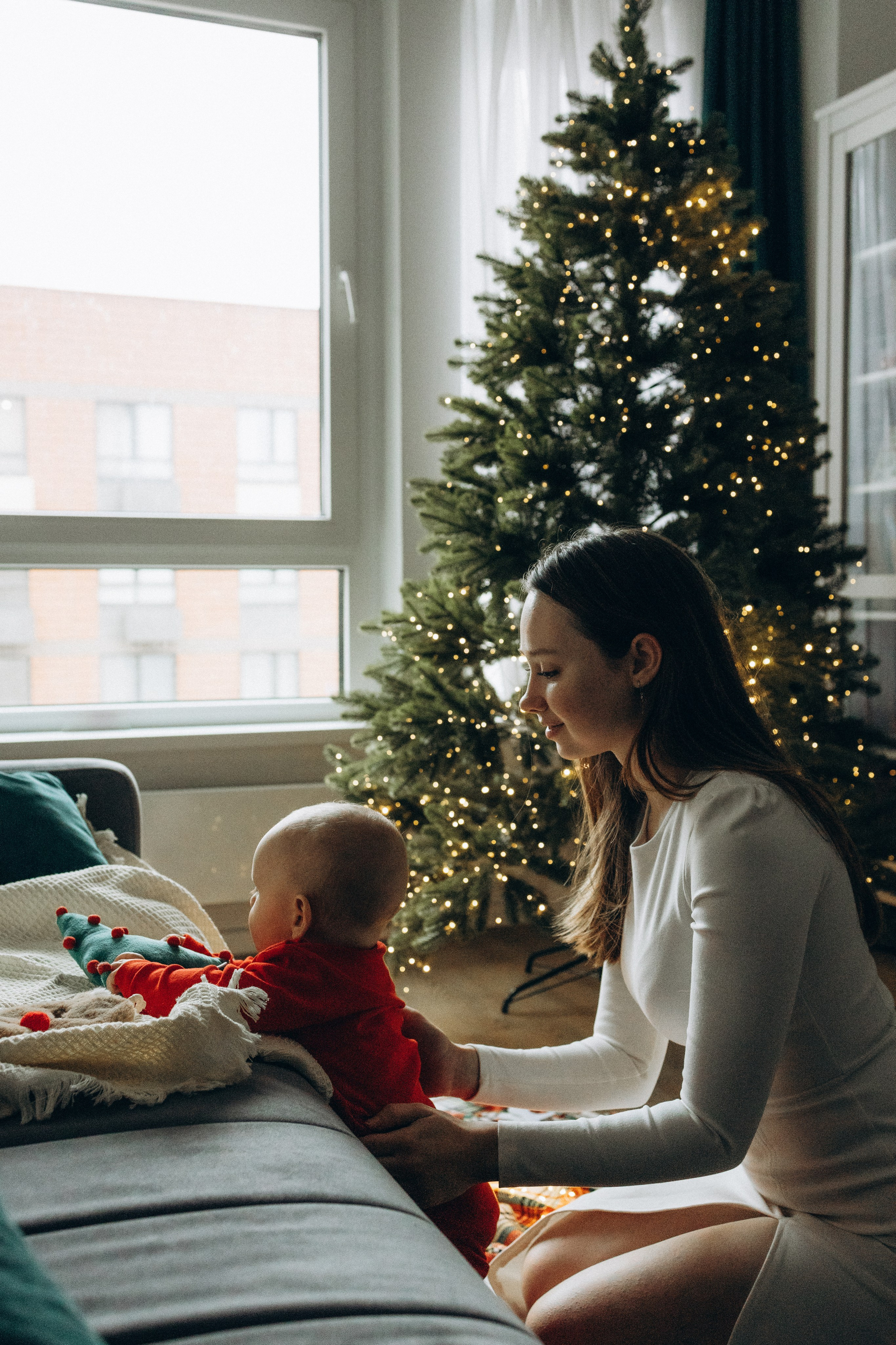 Первый Новый год Андрюши. Фотограф lifestylе в Москве Пшеничная Анастасия