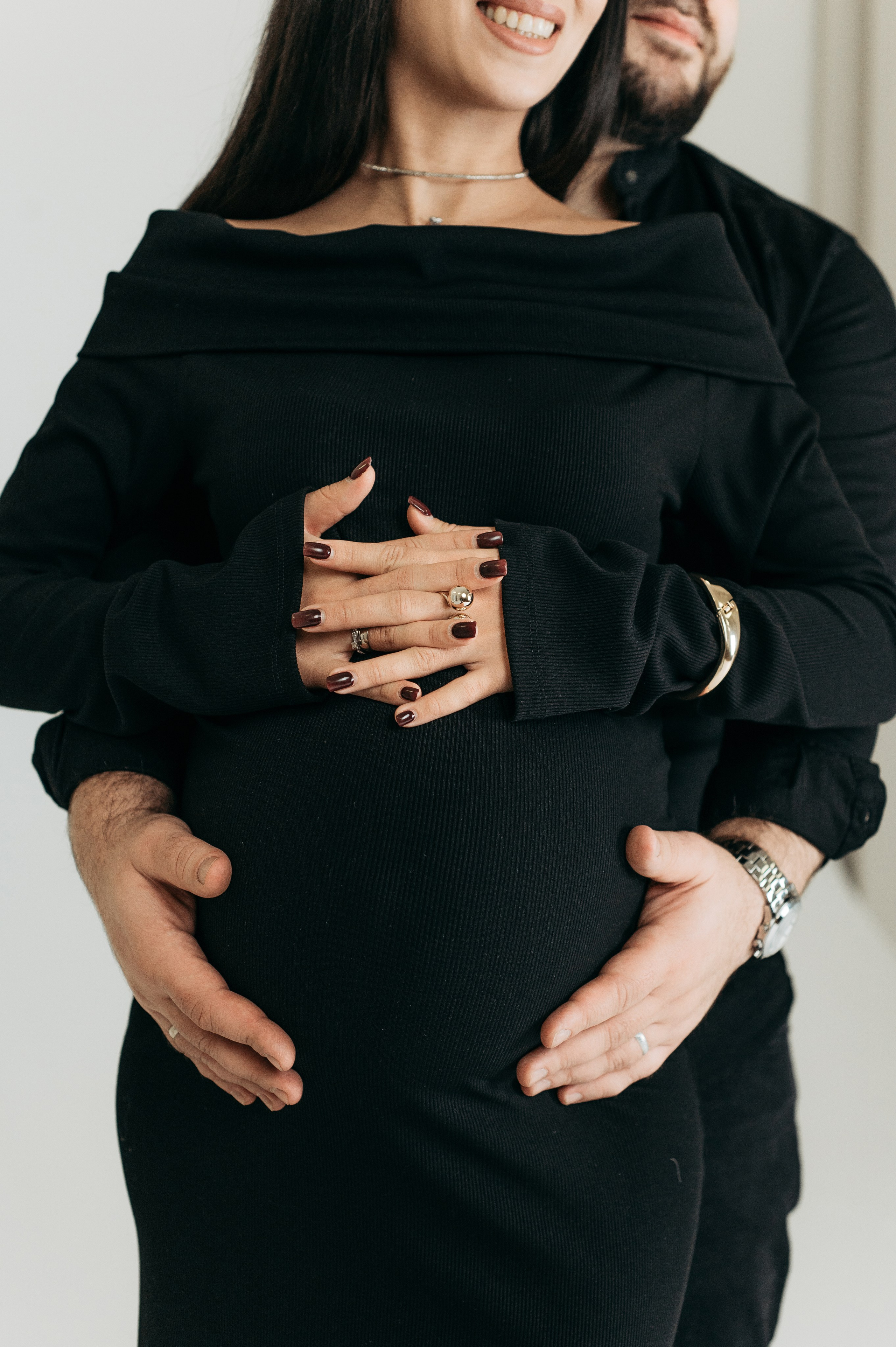 Семейная фотосессия на циклораме. Семейный и свадебный фотограф в Санкт-Петербурге Юлия Мельникова