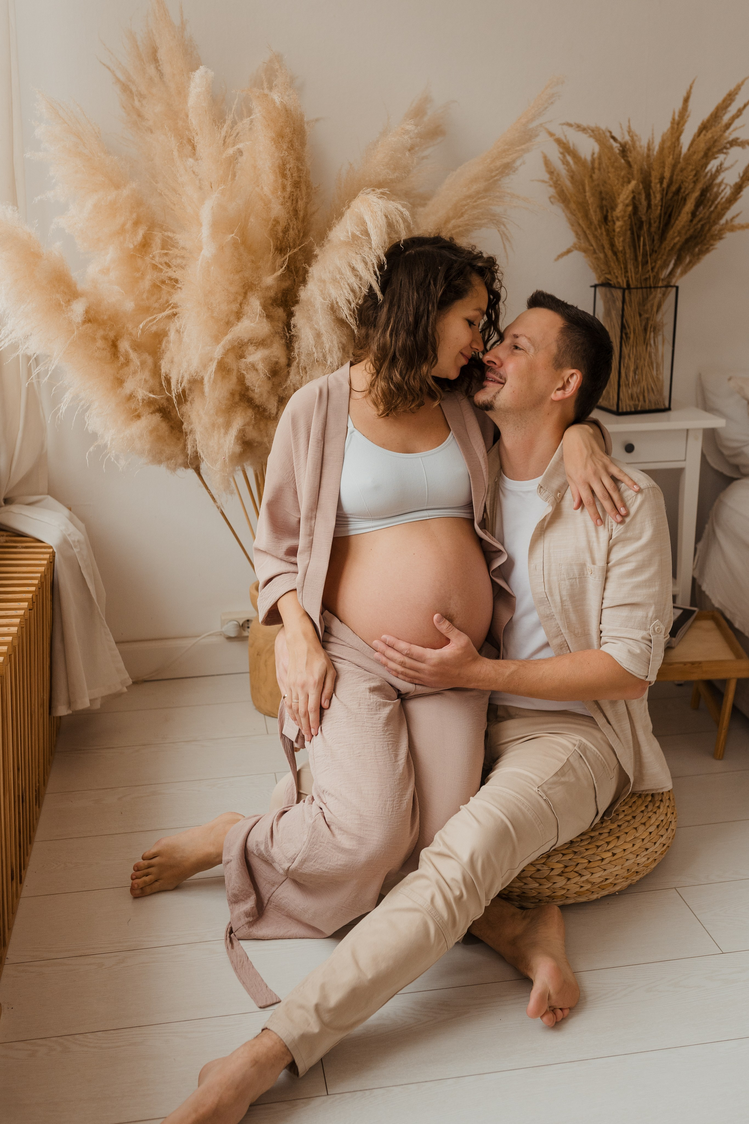 Семейная фотосессия в студии в Москве, семейный фотограф Анна Полушина. Свадебный фотограф в Москве Анна Полушина