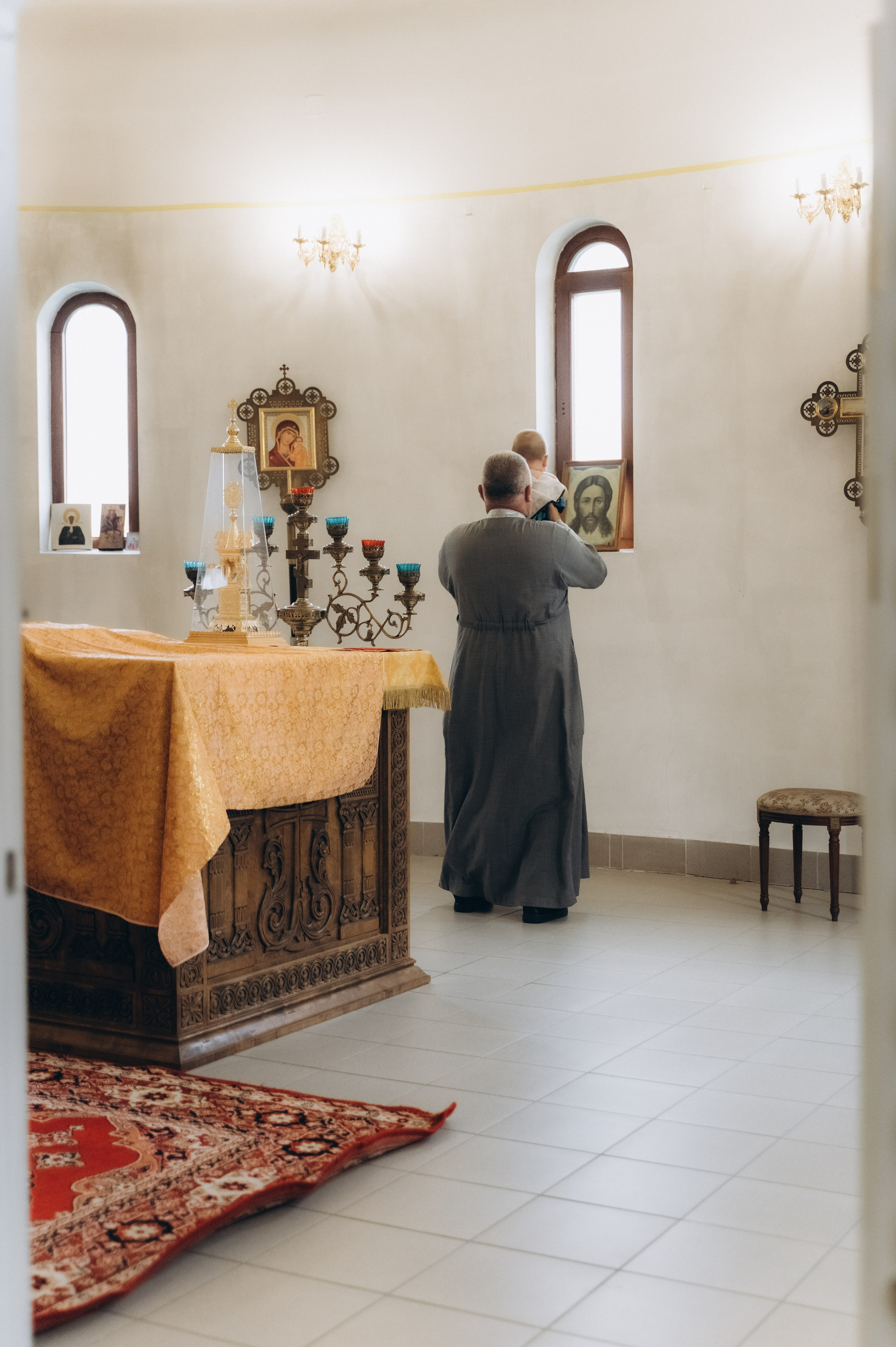 Крещение Демьяна (Церковь в честь святой блаженной Ксении Петербургской). Семейный фотограф в Минске Дарья Дреко