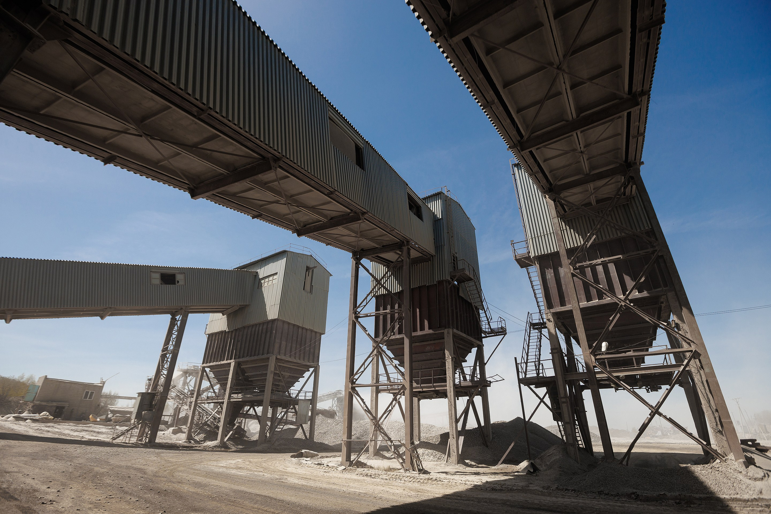 Промышленная фотосъемка на карьере. Профессиональный фотограф в Новосибирске