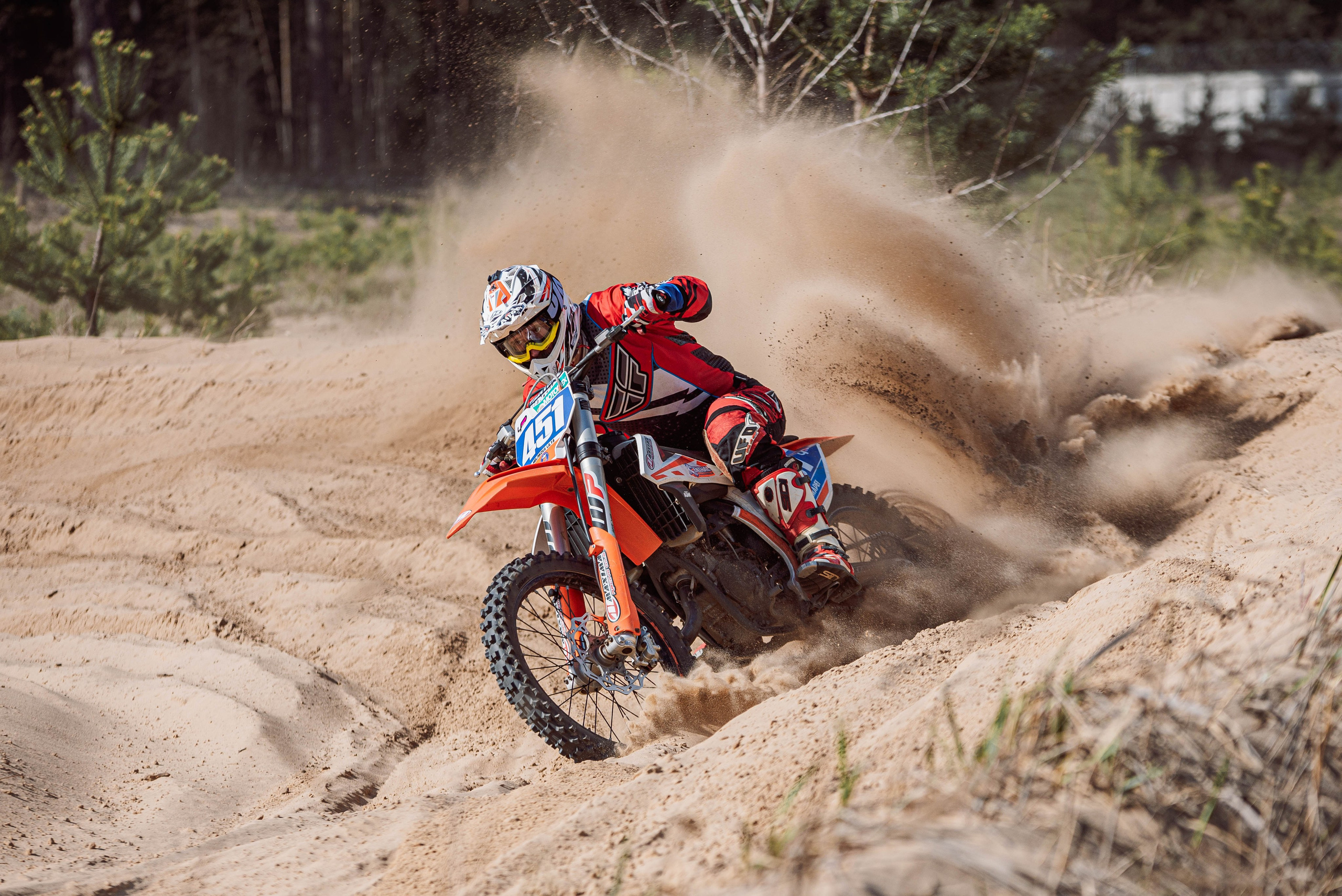 Мотокросс. Тренировка. Мотофотограф в Нижнем Новгороде Динара Зуйкова