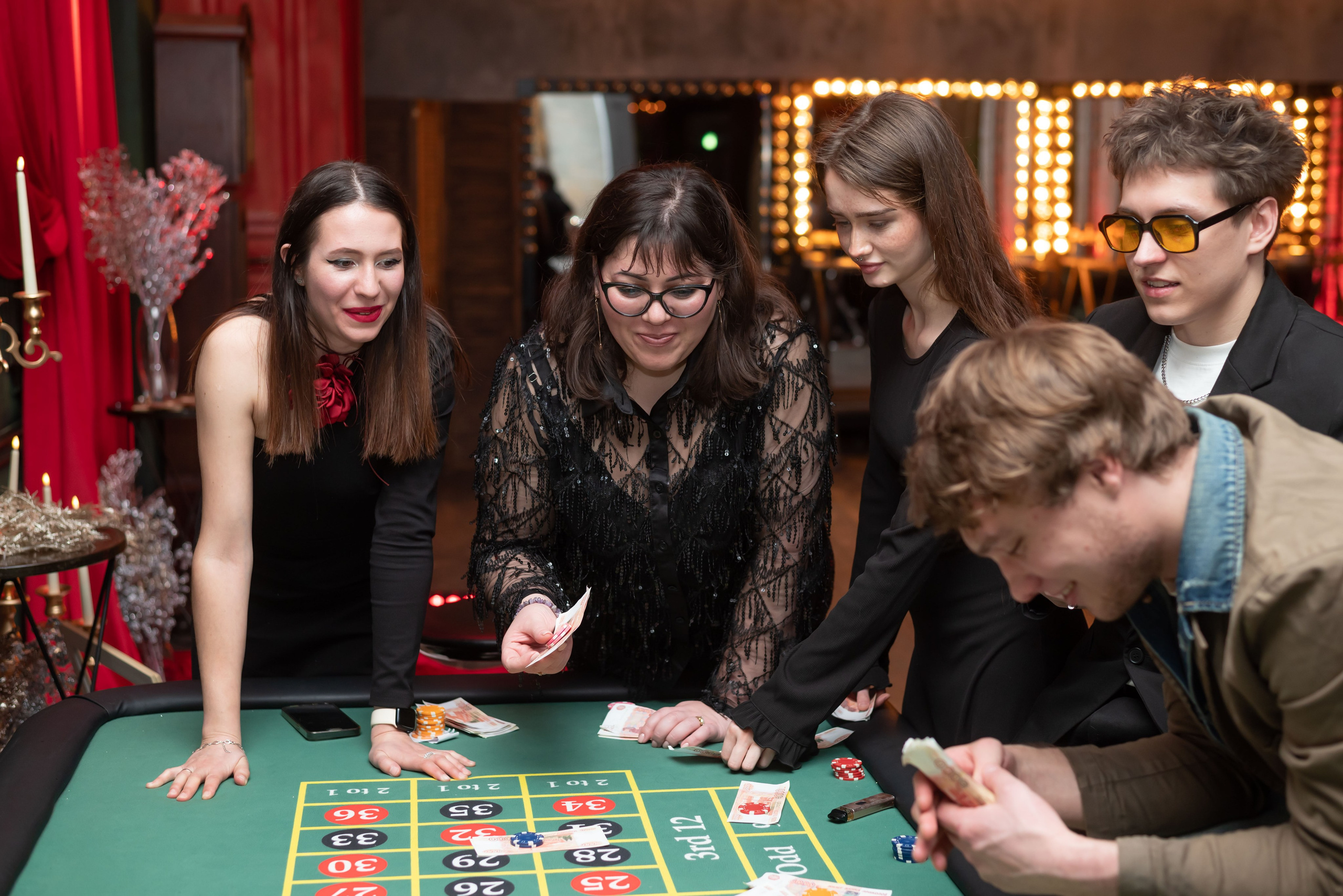 В казино. Event photographer from Moscow