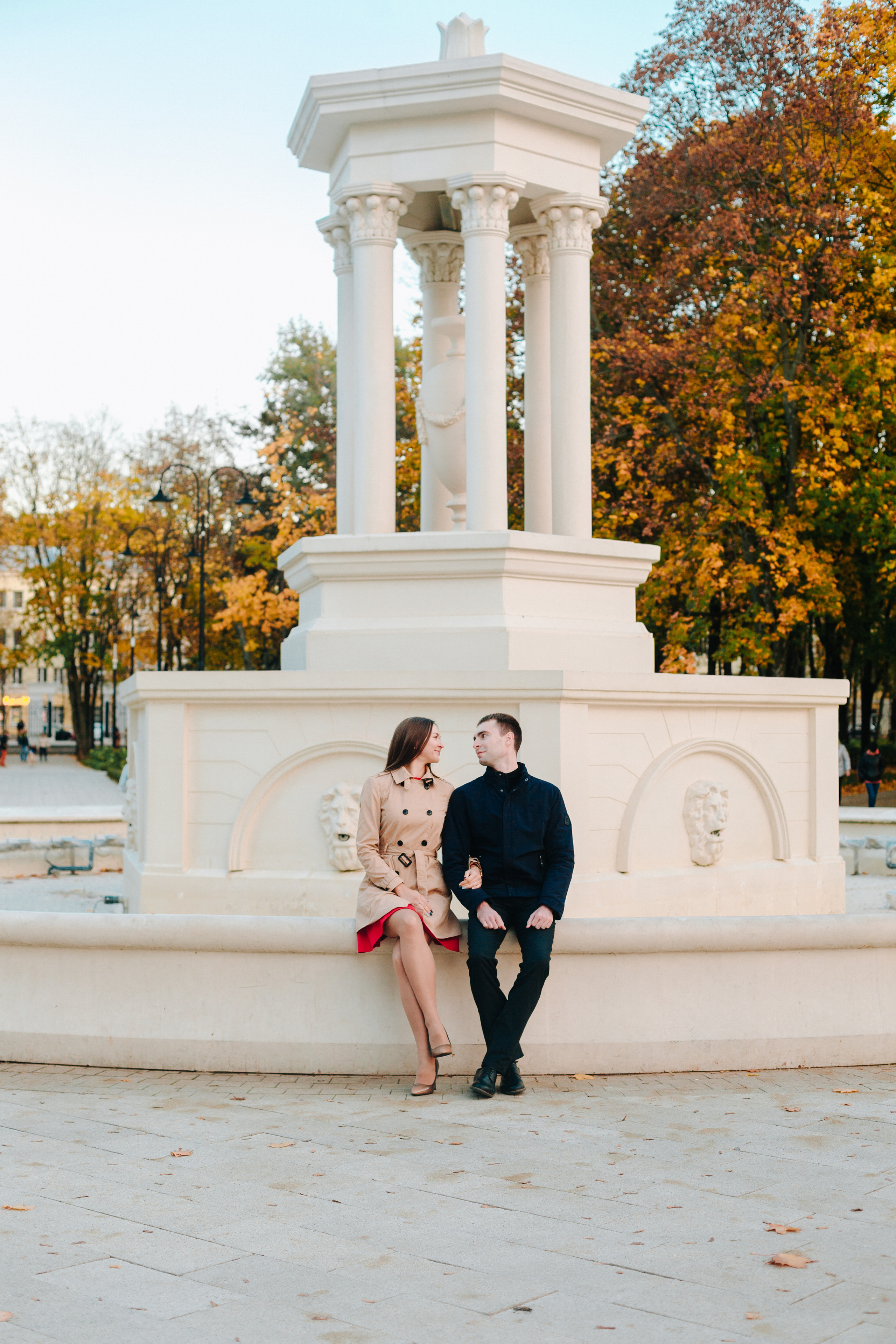 Осенняя сказка для двоих…. Семейный и свадебный фотограф в Воронеже Майя Добровольская