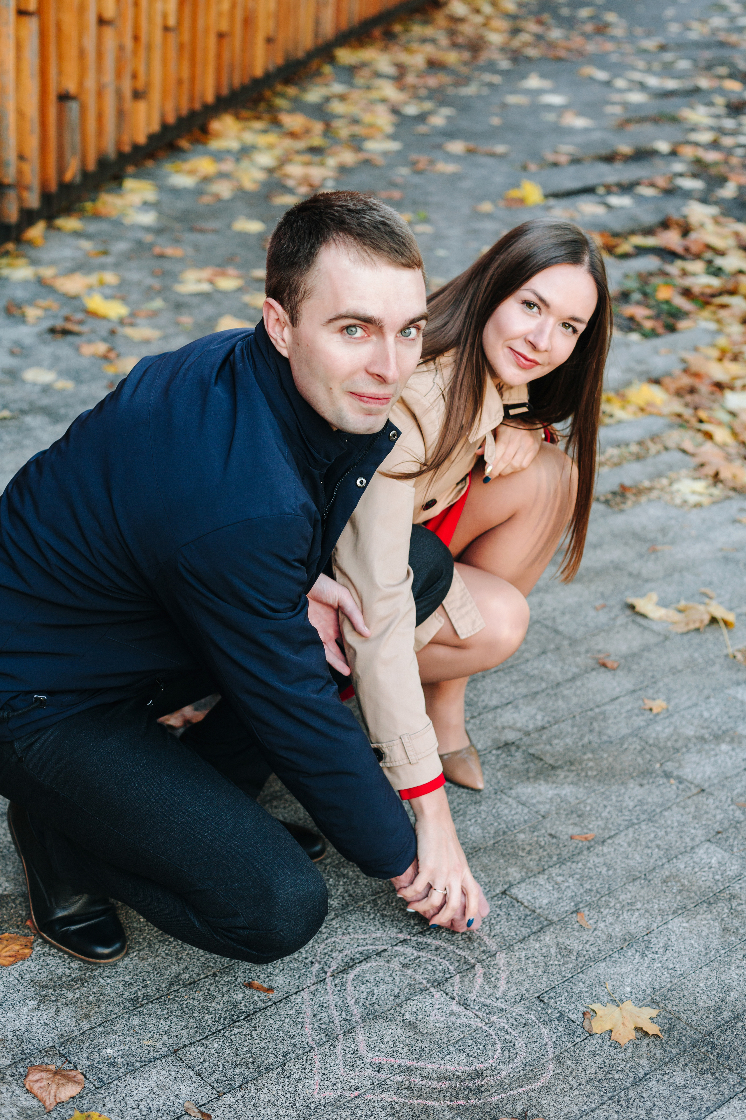 Осенняя сказка для двоих…. Семейный и свадебный фотограф в Воронеже Майя Добровольская