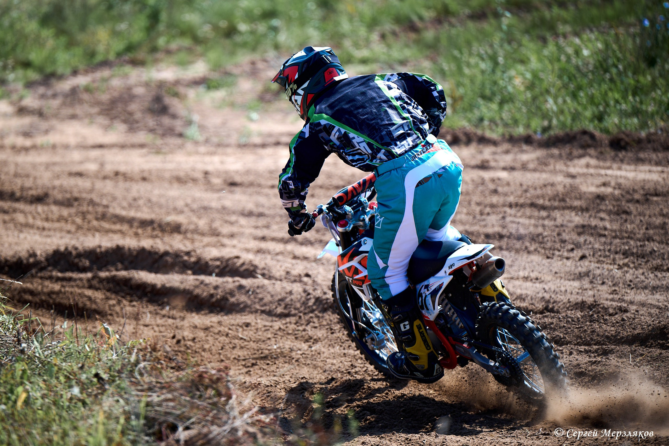 Мотокросс. Орловское. Ижевск. 25.08.2024. Спортивный репортажный фотограф в Ижевске Сергей Мерзляков
