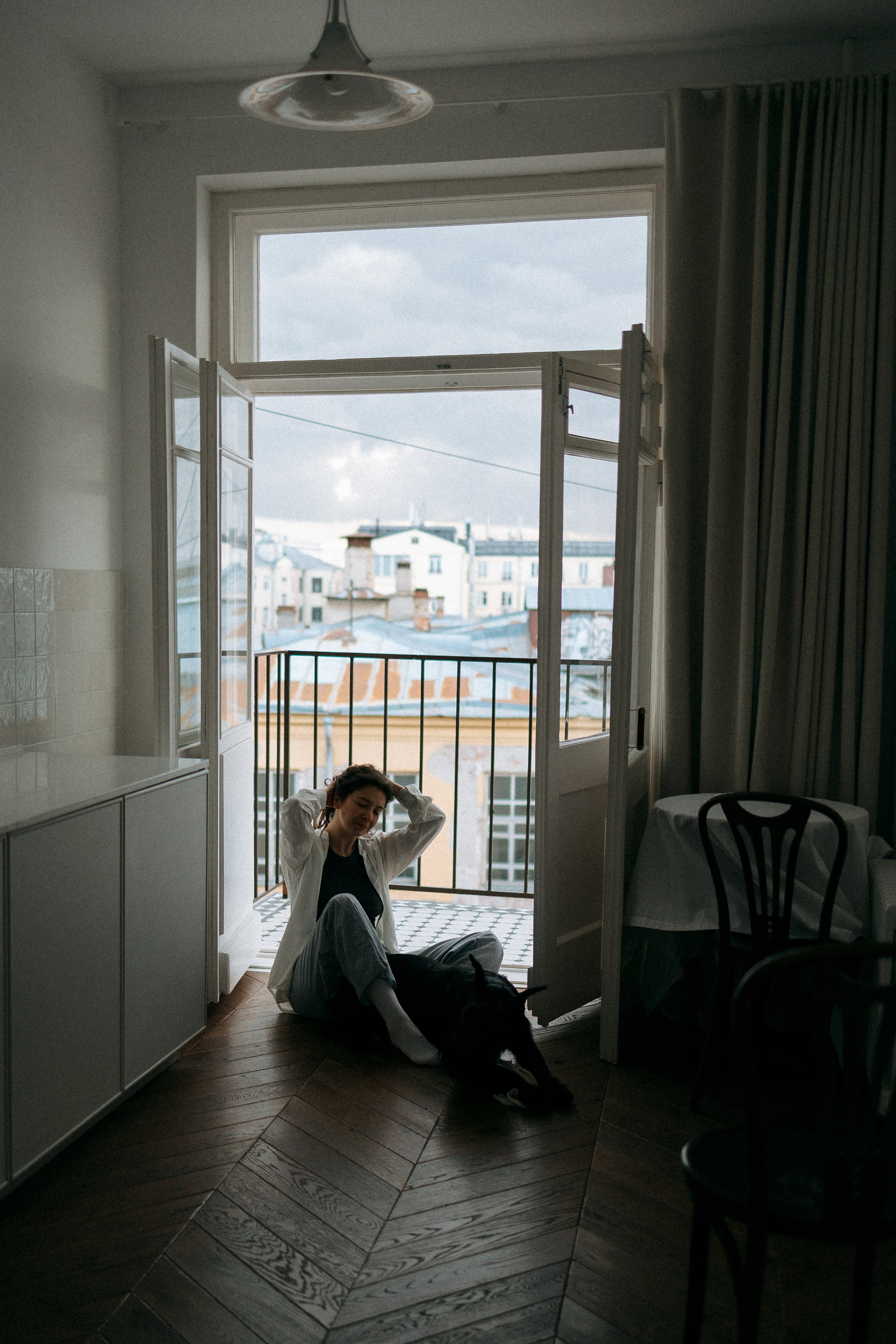 Умбра и Даша. Фотограф анималист Анастасия Пикей