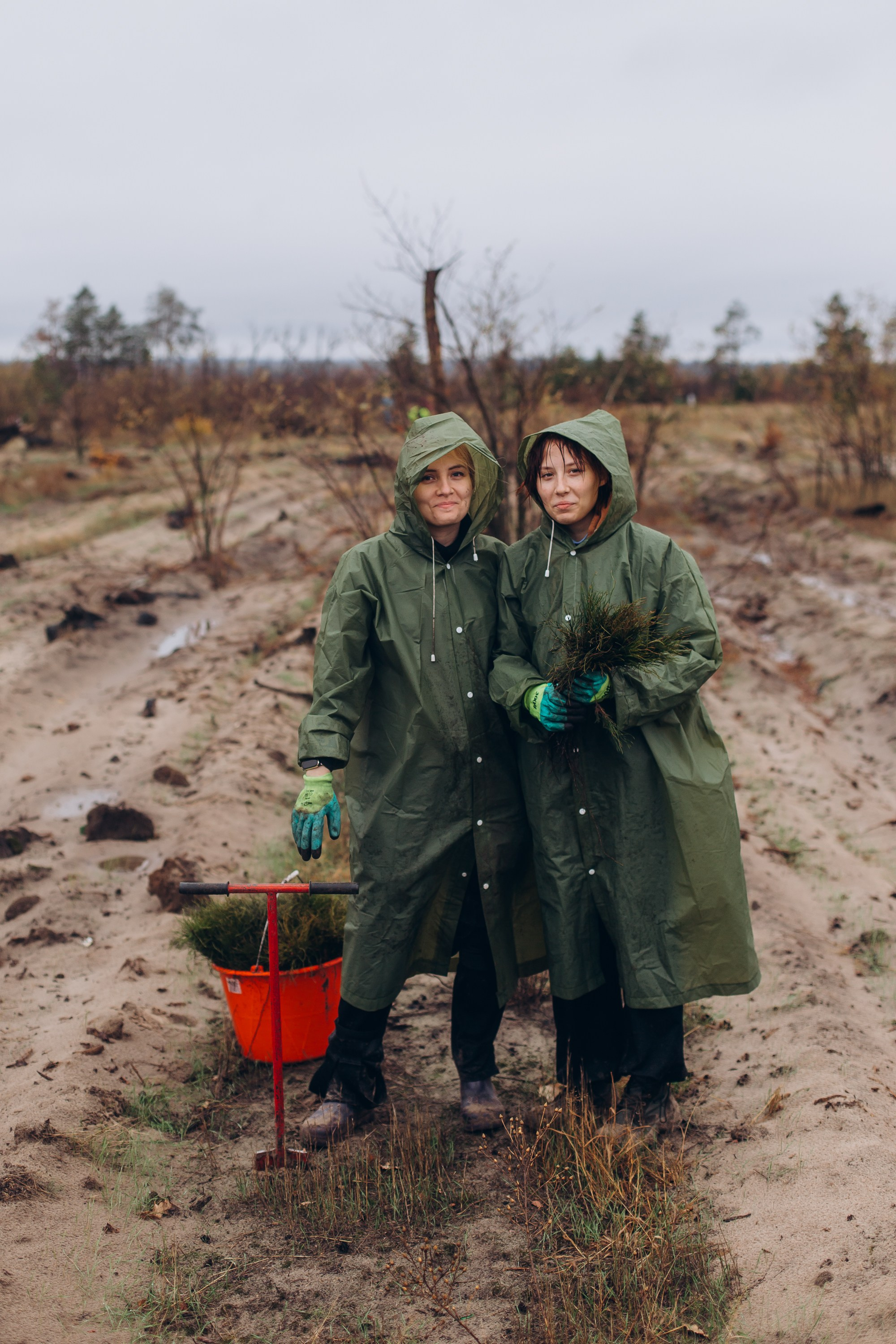 Посадка деревьев в Усть-Донецком районе. Артём Панфилов — Свадебный и семейный фотограф в Ростове-на-Дону