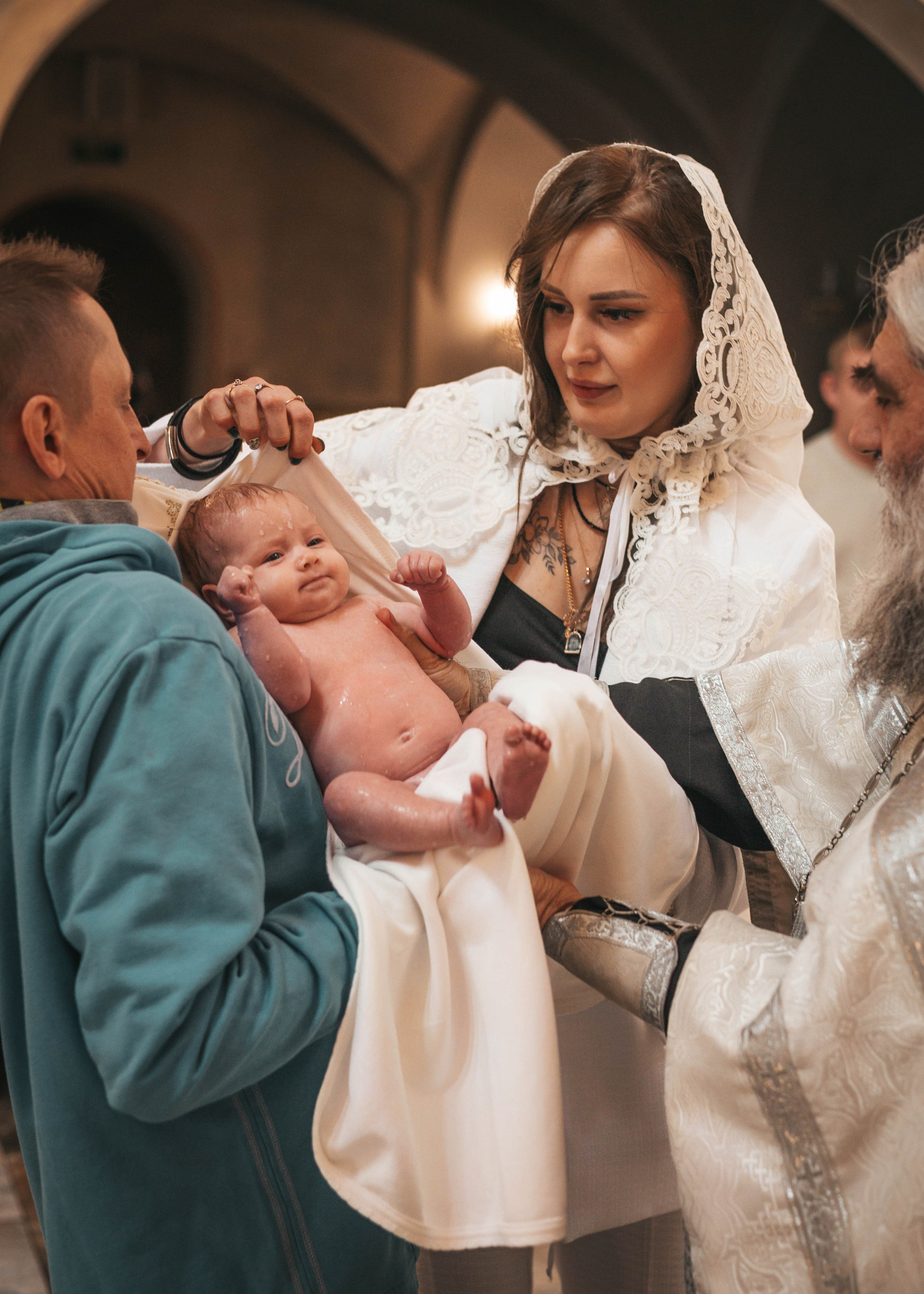 КРЕЩЕНИЕ. Фотосессия новорожденных в Москве и Московской области