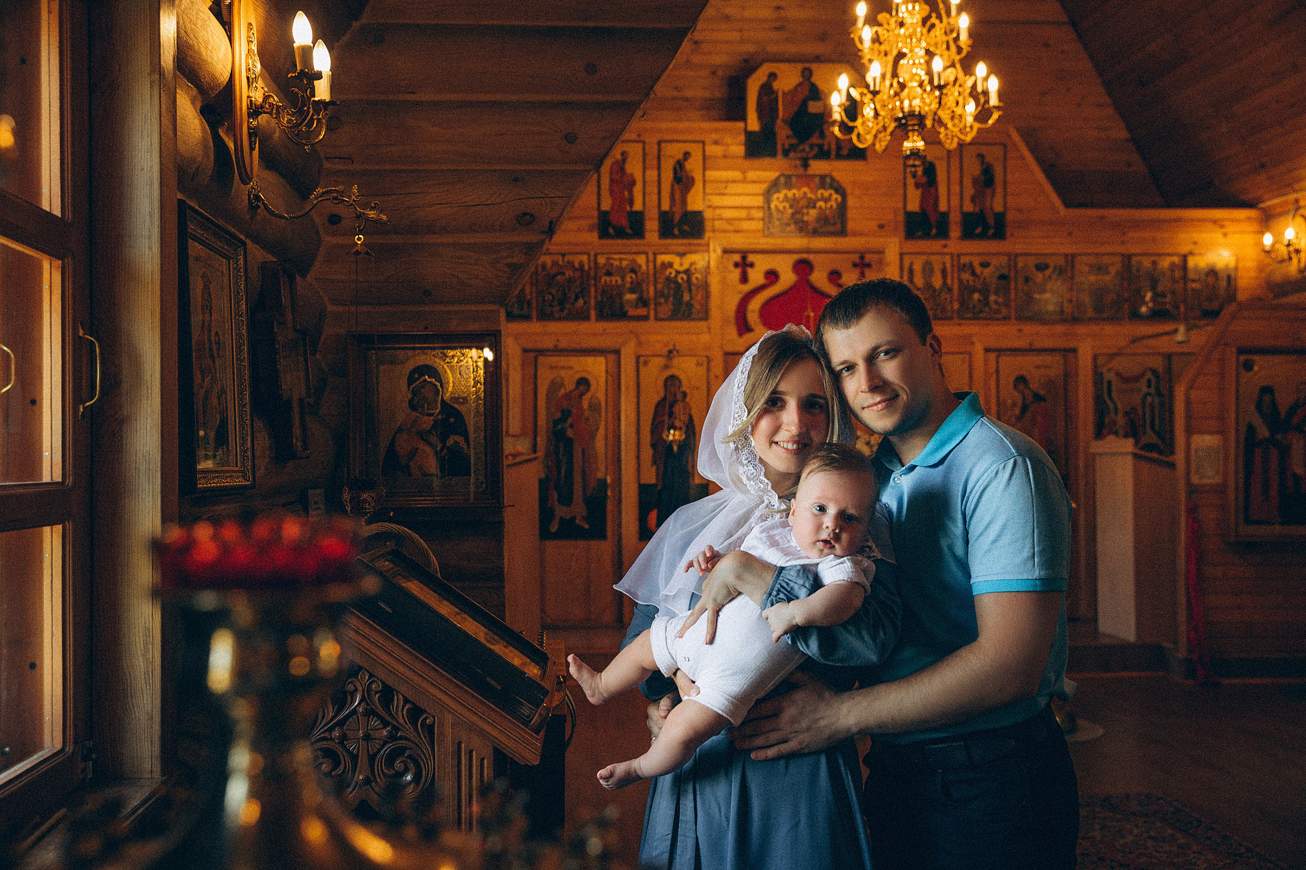 Крещение Марка. Свадебный и семейный фотограф в Саратове Виолетта Привалова