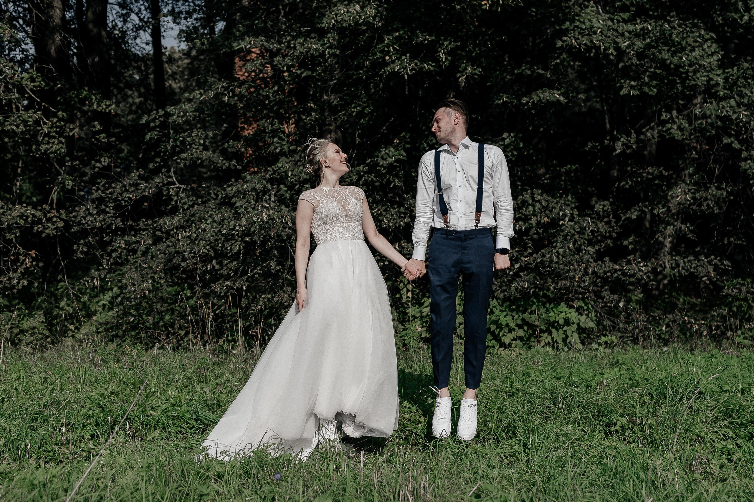 Свадебная фотосессия Кати и Димы в Лес Event House