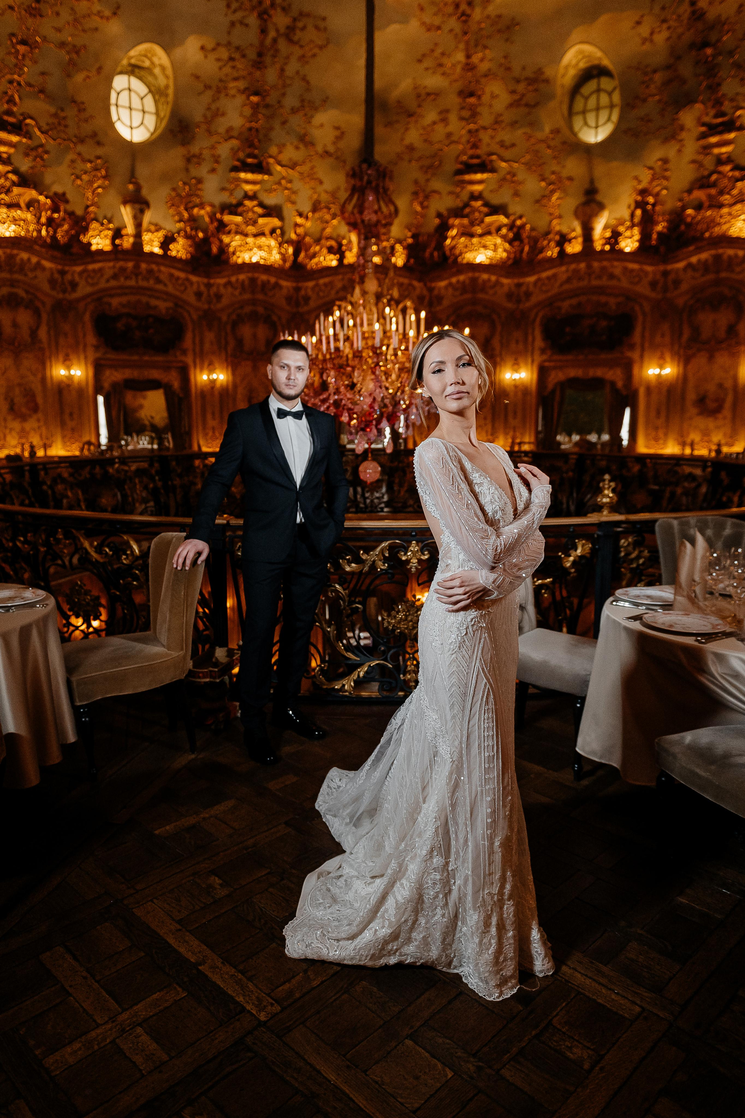 Свадебный портрет невесты  ресторан Турандот