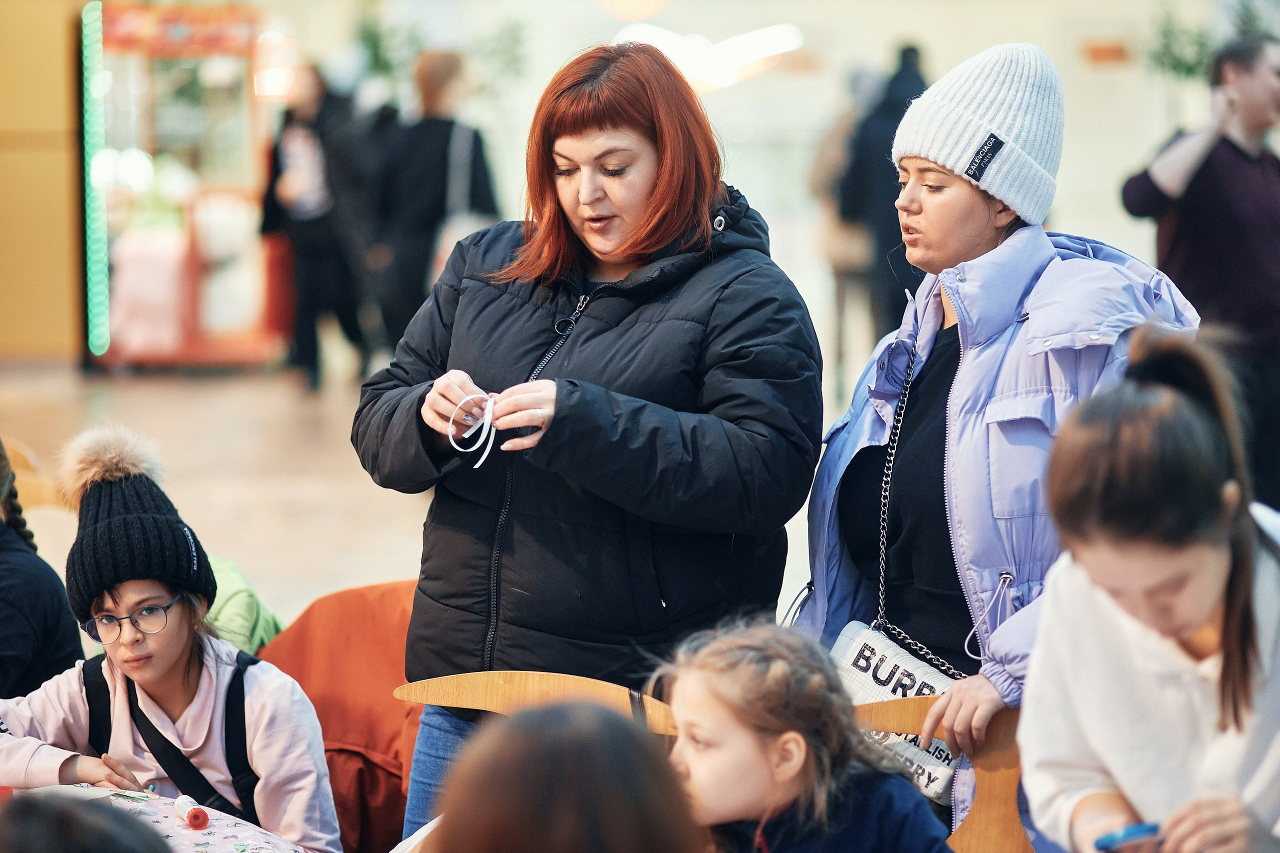 Детский новогодний праздник в ТЦ Июнь. Семейный и репортажной фотограф в Красноярске и Москве Виктор Бабинцев