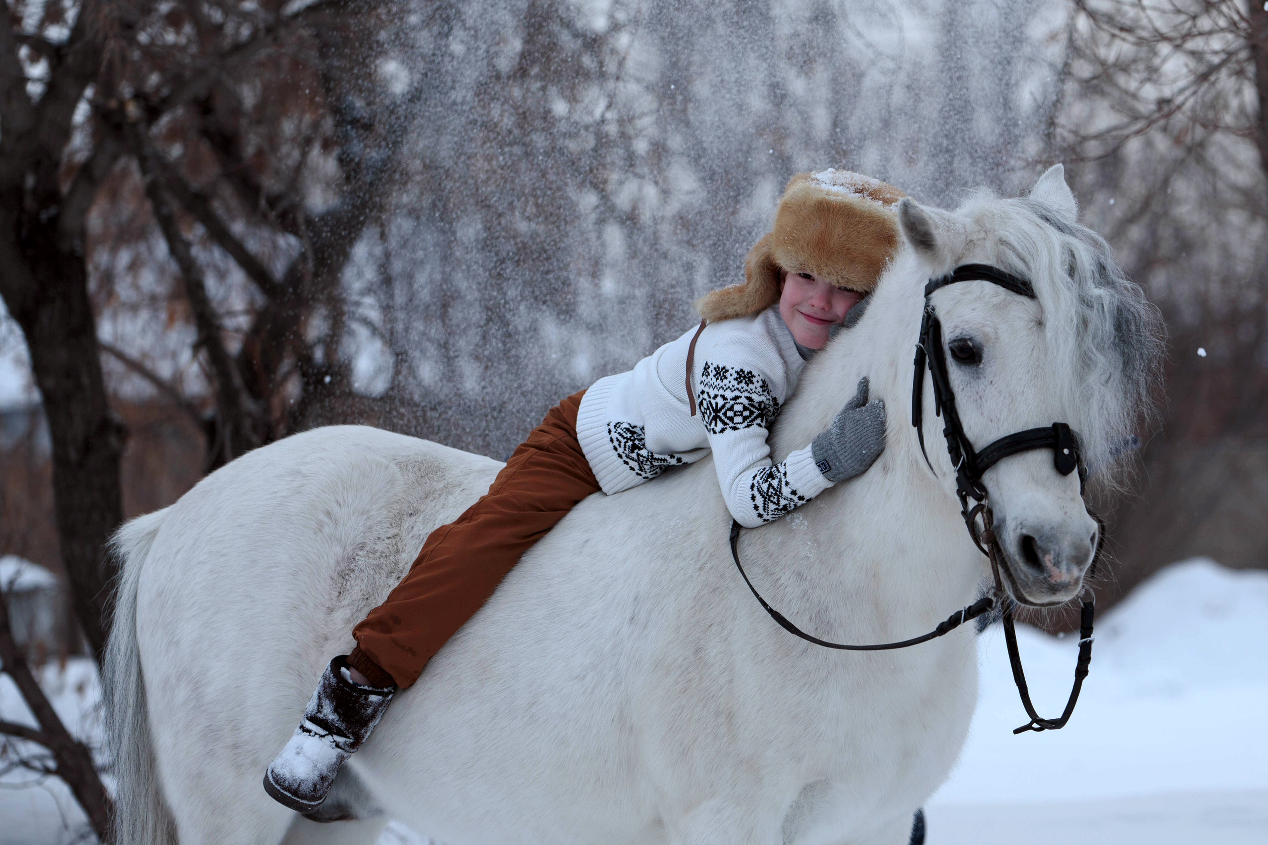 Пони и дети. Конный фотограф в Красноярске — Любовь Похабова