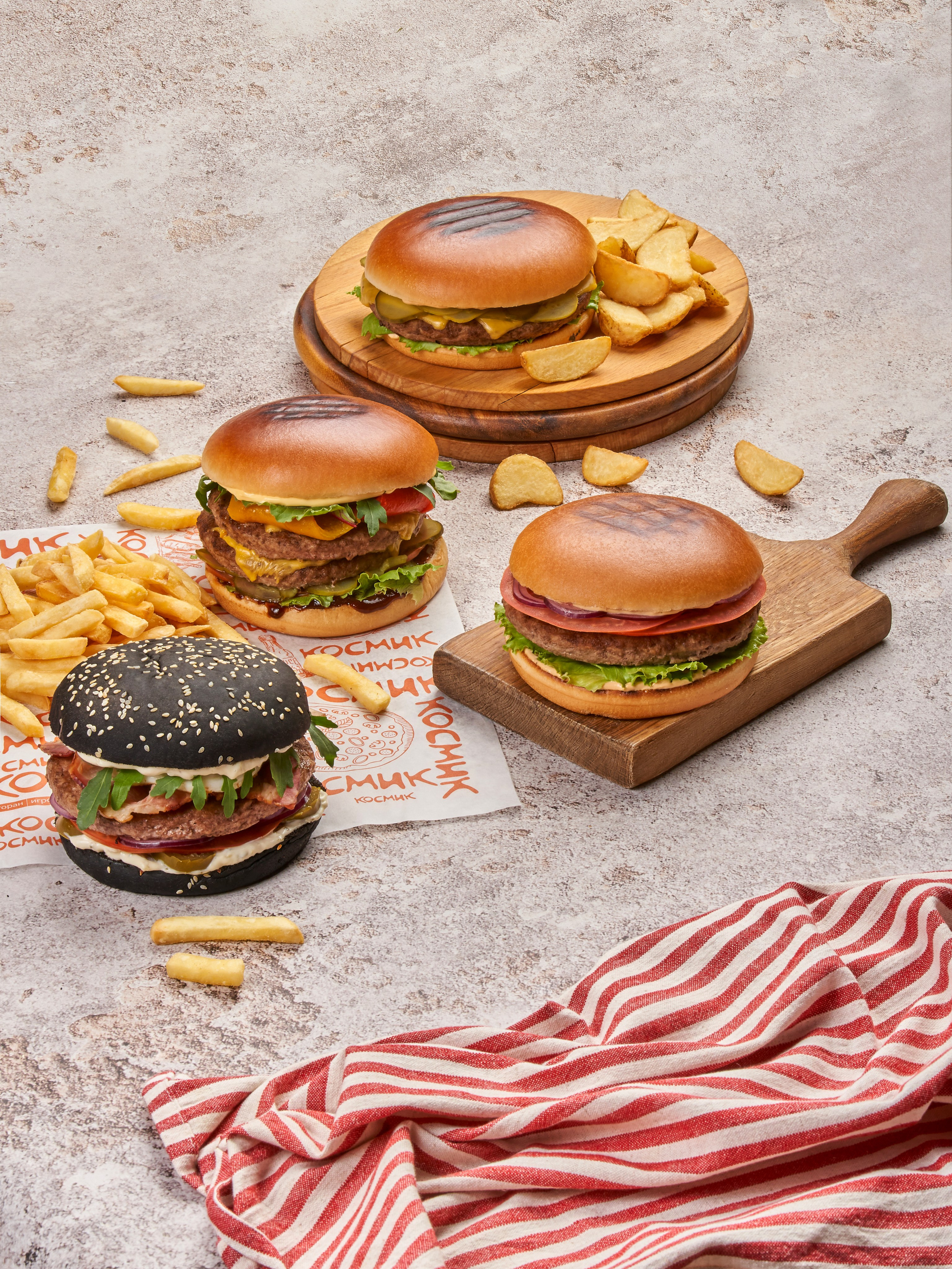 Ресторан «Космик». Контент фотограф в Москве Александр Хитько