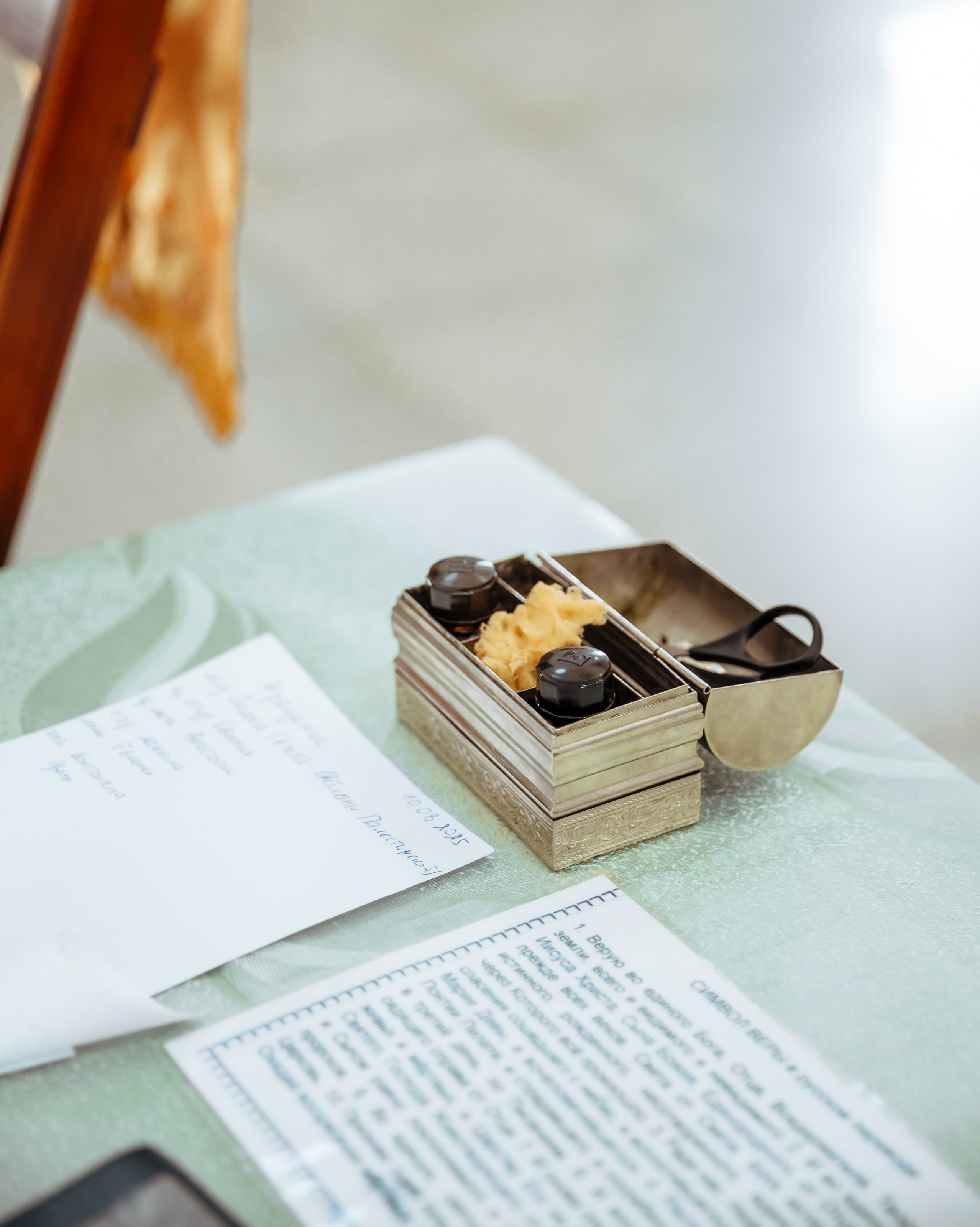 Крещение Сияны. Портретный и семейный фотограф в Москве Ирина Голубчина