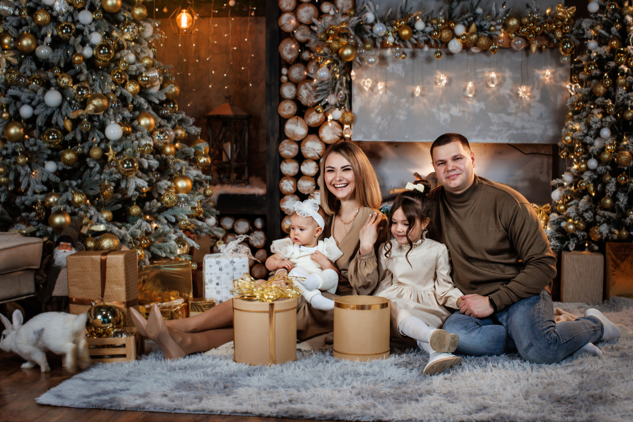 Новогодняя фотосессия. Семейный и детский фотограф в Калуге, Москве Наталья Фаустова