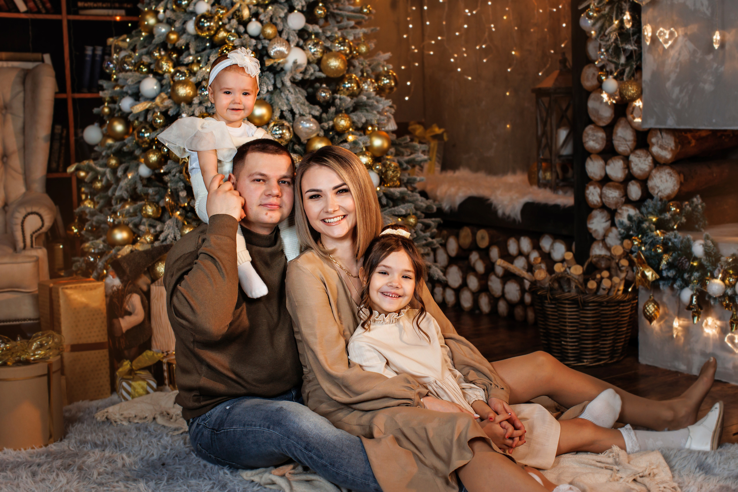 Новогодняя фотосессия. Семейный и детский фотограф в Калуге, Москве Наталья Фаустова