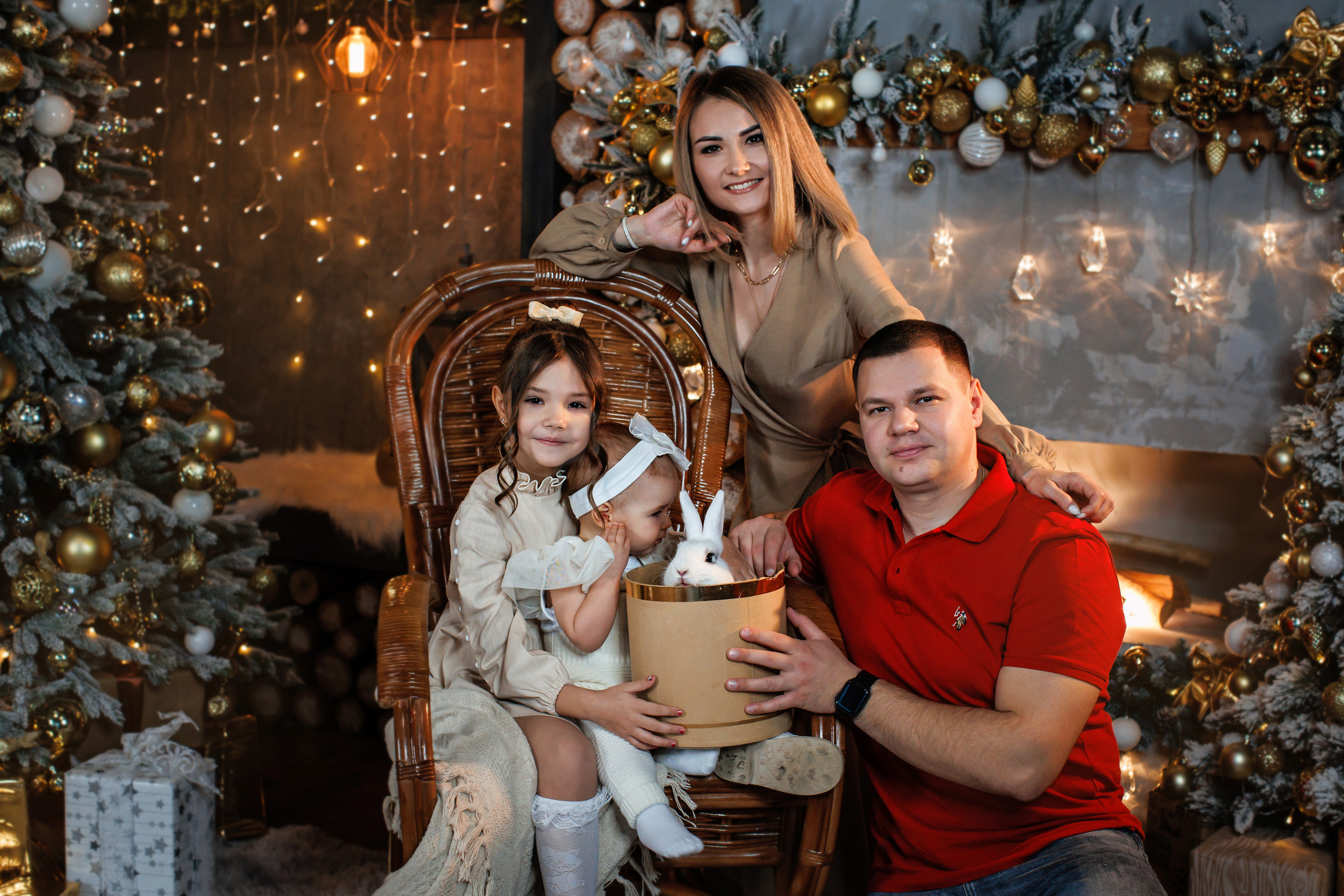 Новогодняя фотосессия. Семейный и детский фотограф в Калуге, Москве Наталья Фаустова