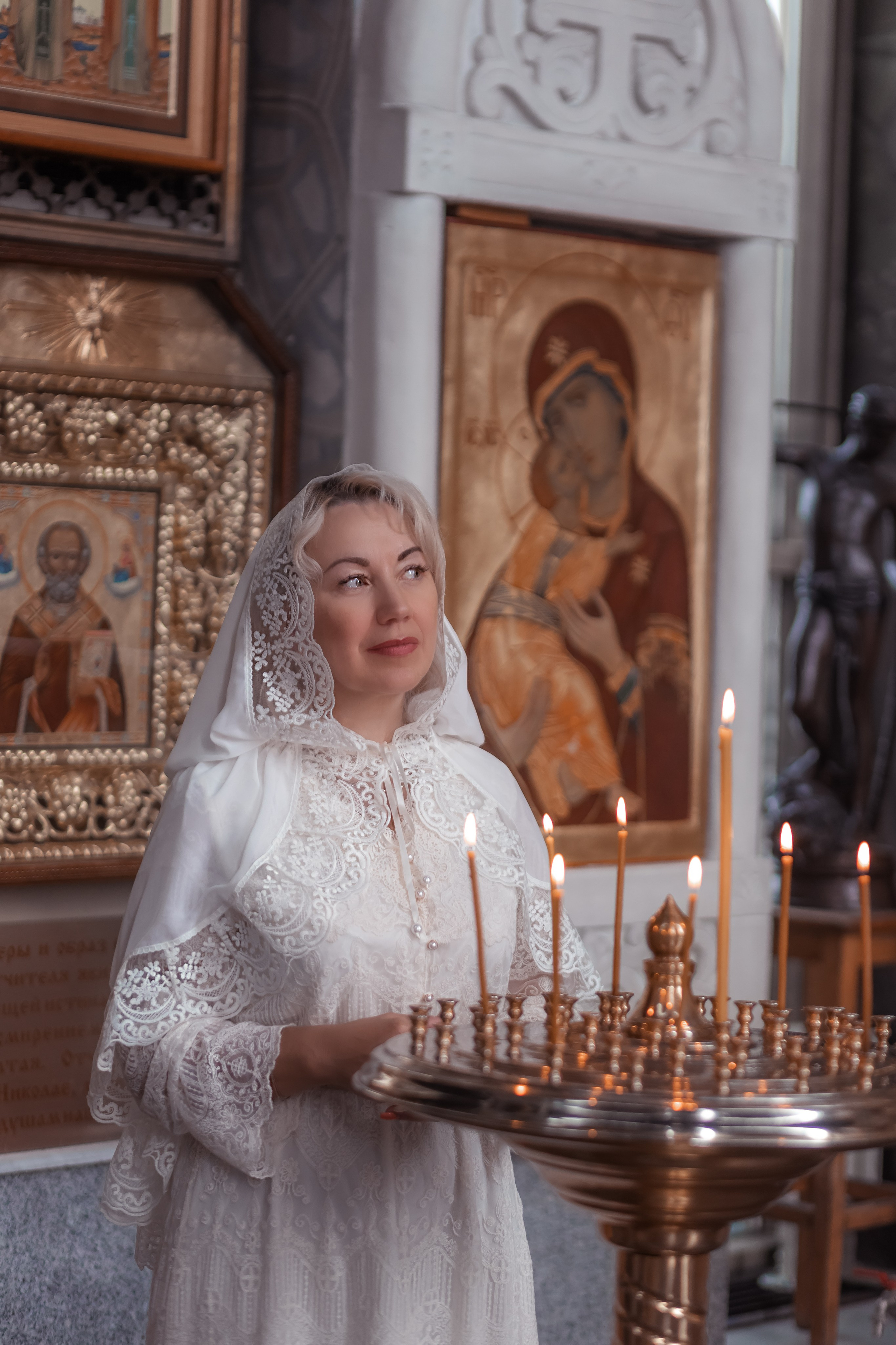 В Храме. Съемка Таинств Крещения Венчания, детские и семейные съемки в Пензе