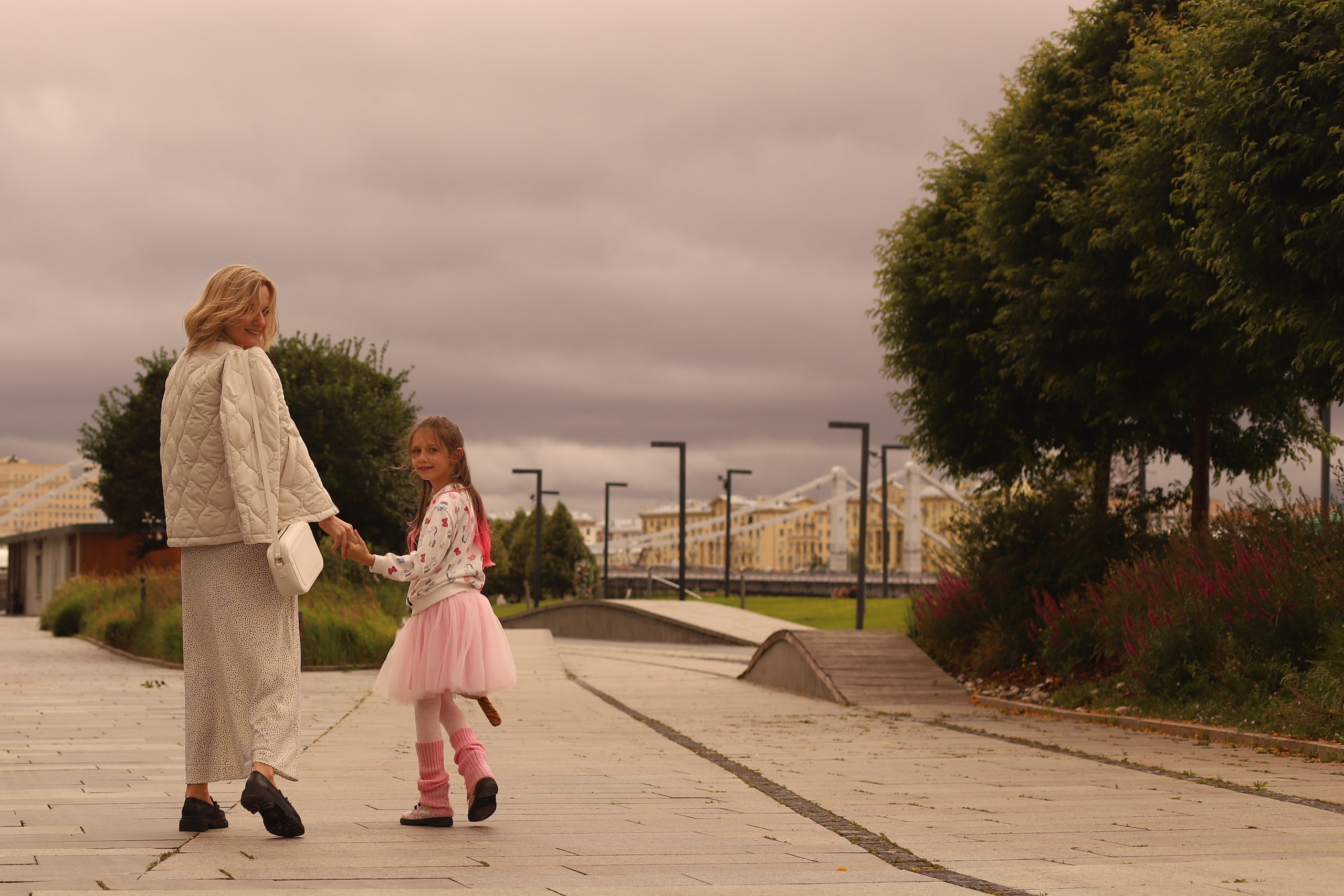 Семейная фотопрогулка. Фотограф в Москве Елена Дроботя