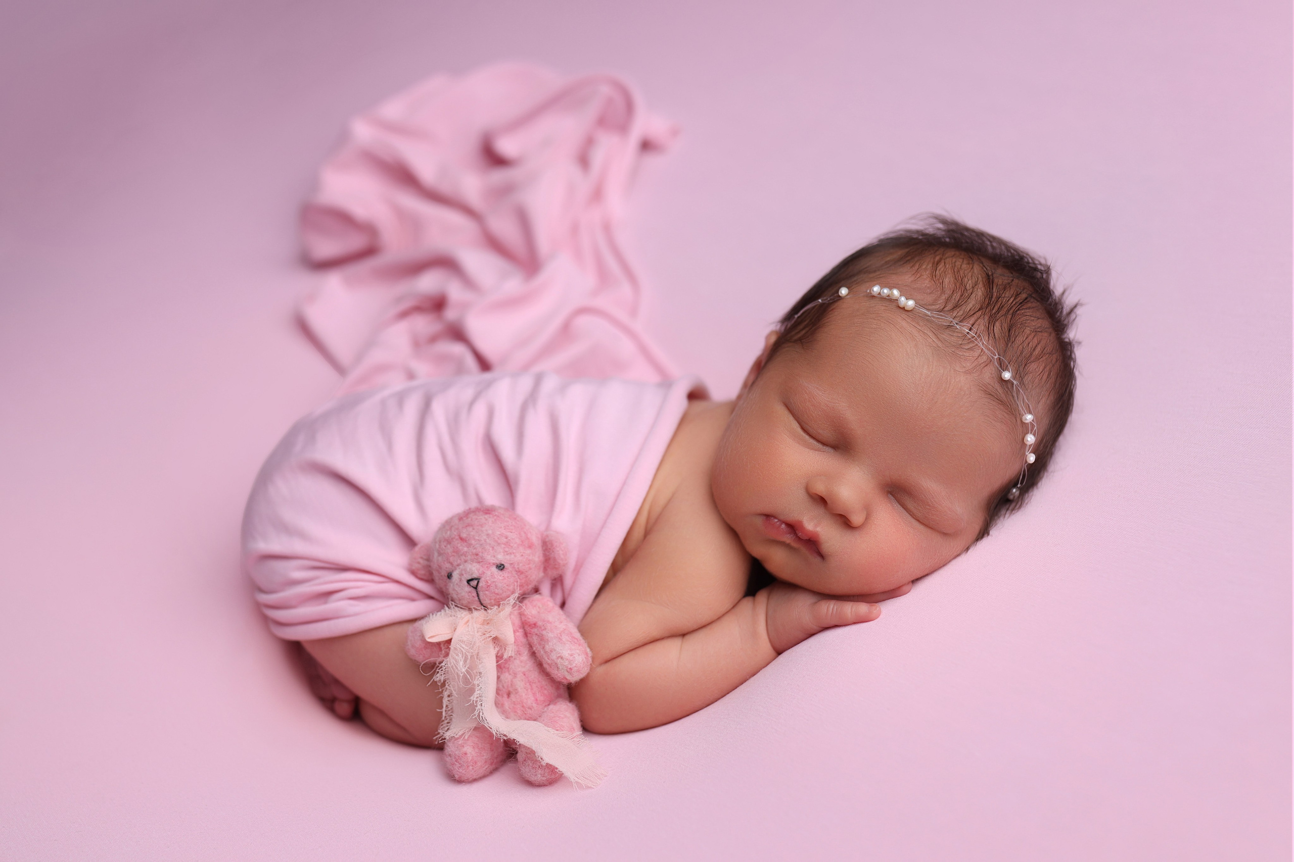 Newborn девочки. Фотограф новорожденных Модяева Ирина