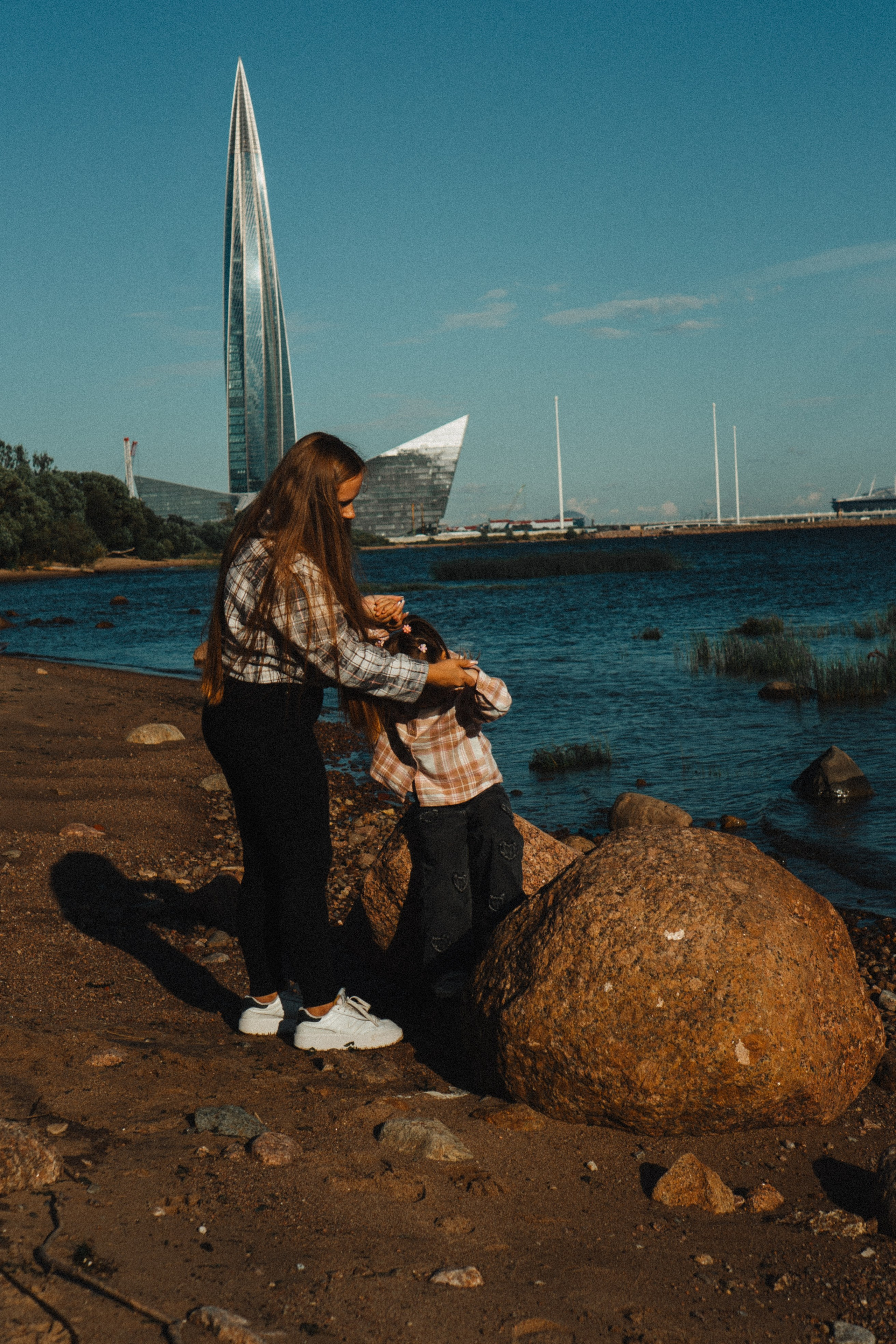 МАМА И ДОЧКА НА ФИНСКОМ ЗАЛИВЕ. Профессиональный фотограф, Санкт-Петербург — Виктория Богомолова