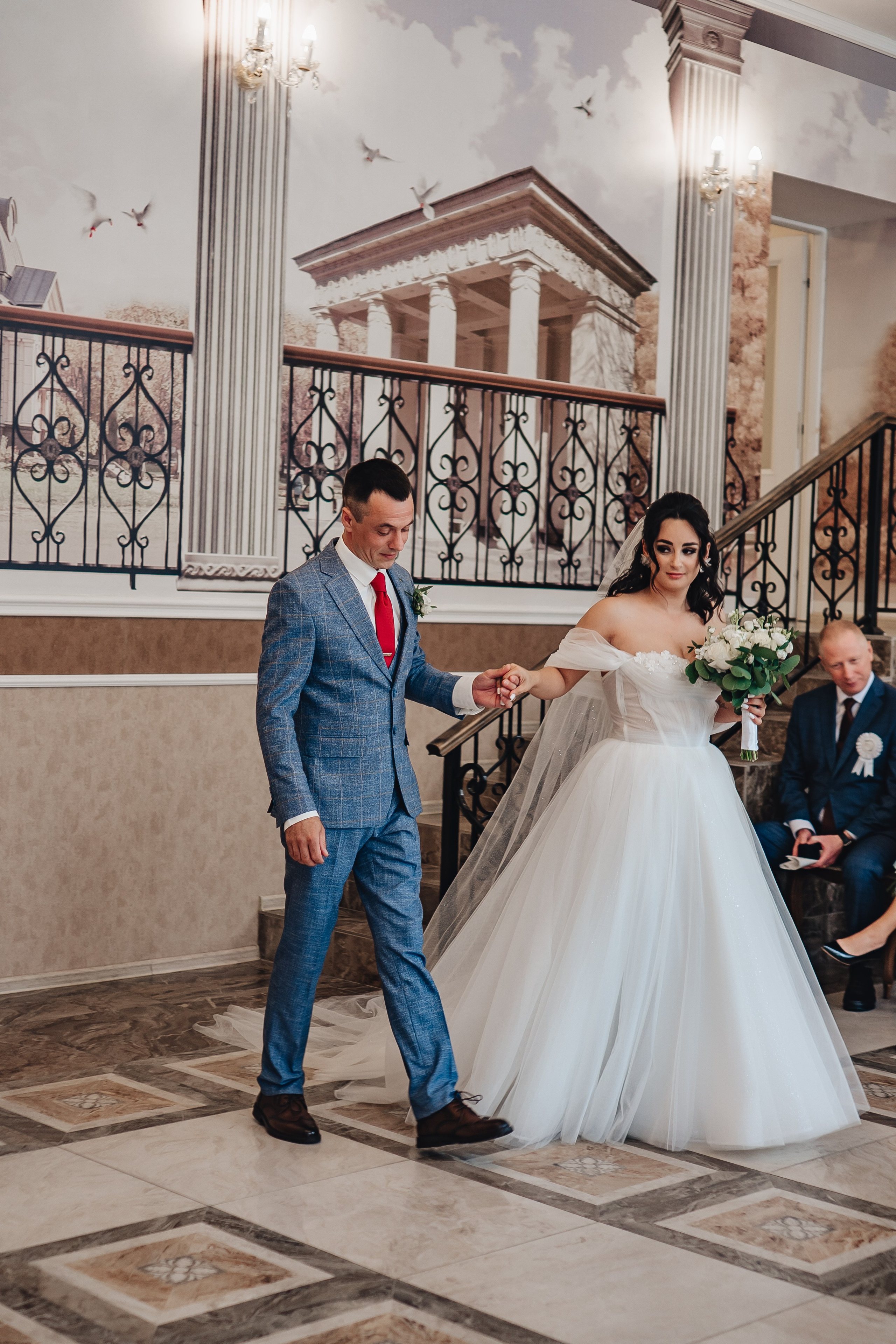 СВАДЕБНАЯ СЬЕМКА В ЗАГСЕ НА МОСКОВСКОМ ПРОСПЕКТЕ. Профессиональный фотограф, Санкт-Петербург — Виктория Богомолова