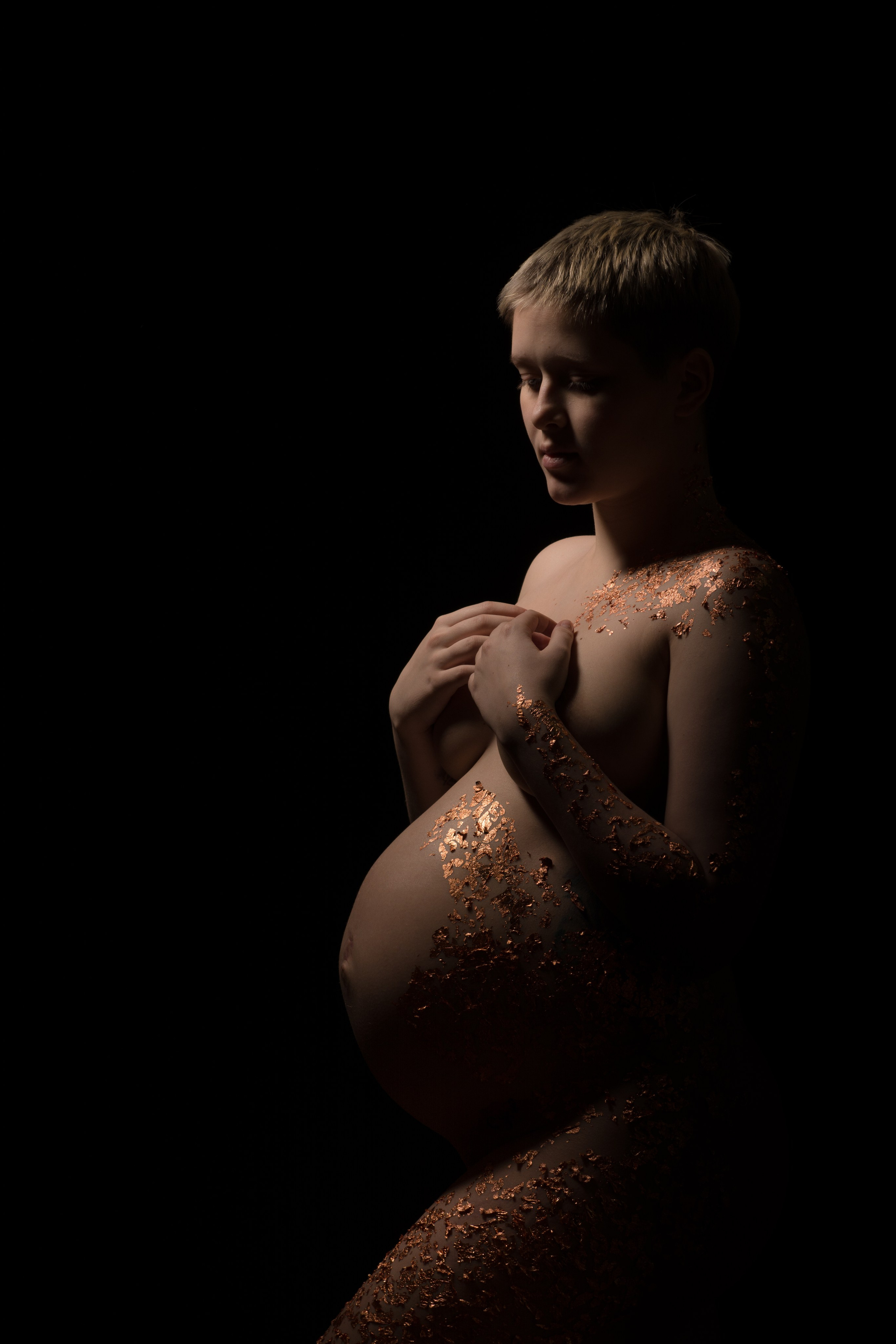 В стиле НЮ. Фотосессия беременности — Крылова Натали — Москва