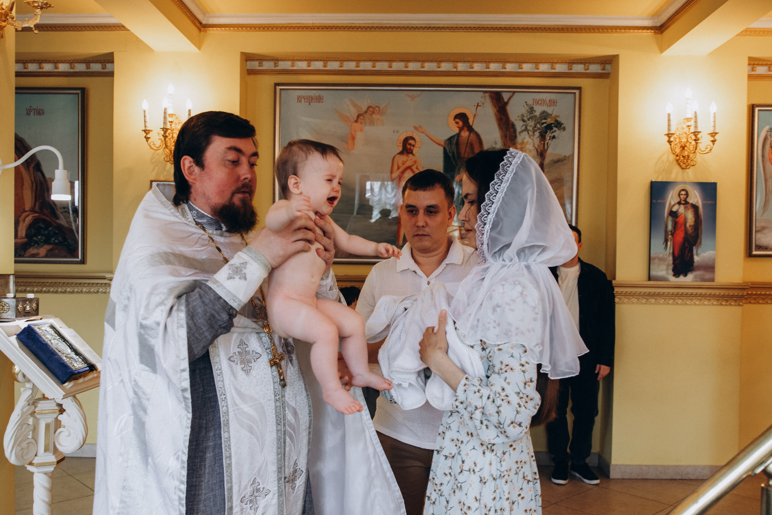 Крестины Вероники. Семейный фотограф документалист в Пензе Лопатинская Татья