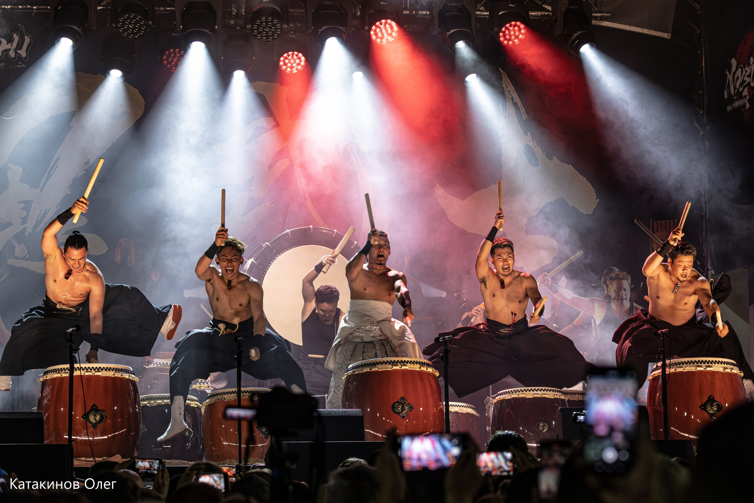 Японские барабанщики тайко «Nobushi». Олег Катакинов| Репортажный фотограф в городе у моря (Владивосток)