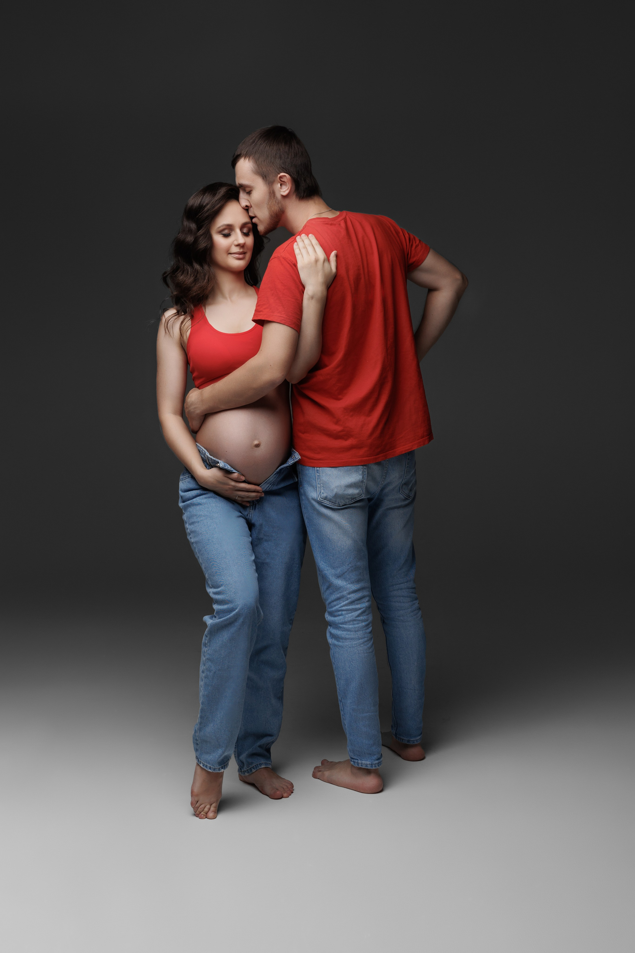 Павел и Евгения, в ожидании. Фотограф женского портрета, беременности и материнства Харькова Елена