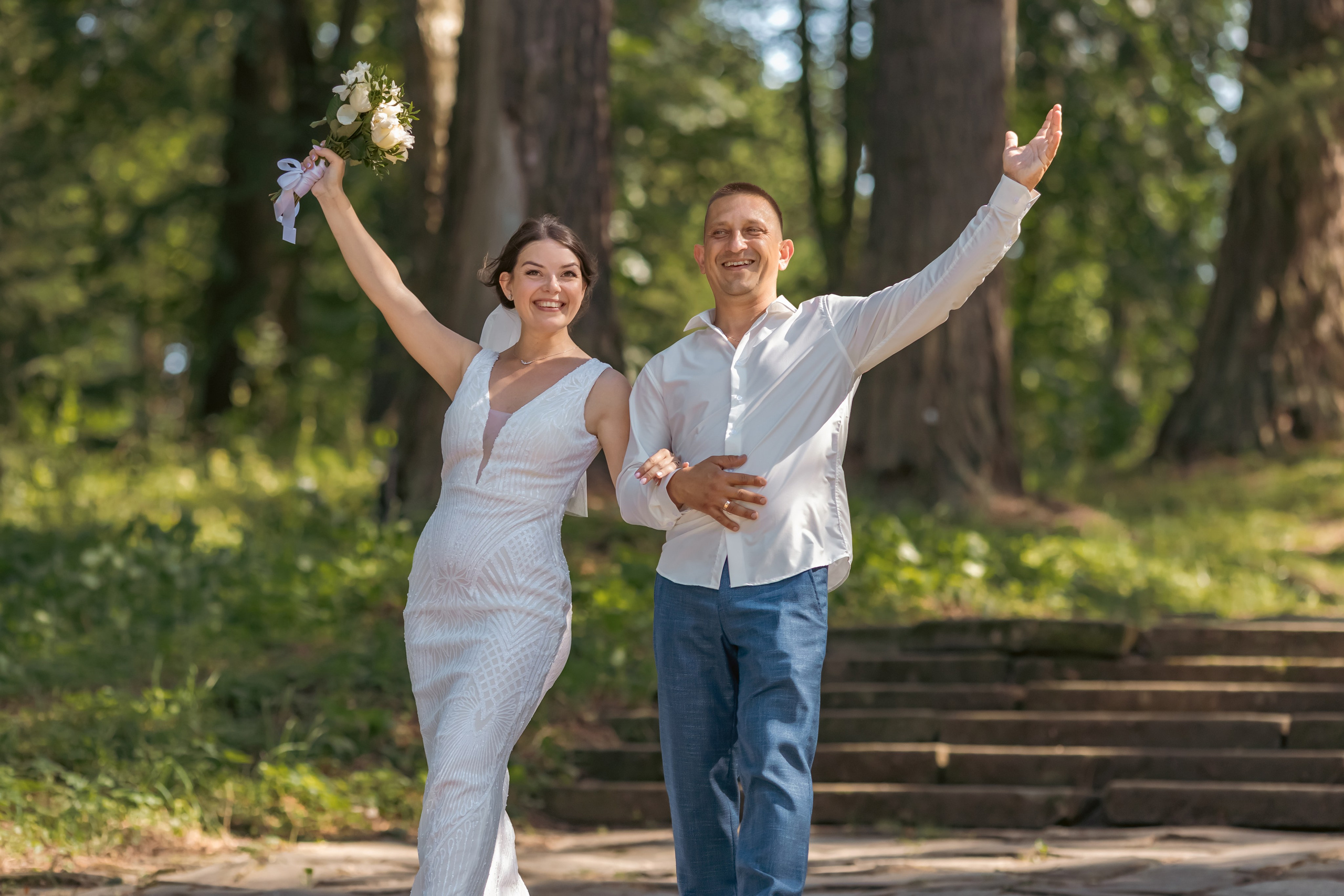 Свадебная фотосессия в Зеленограде. Детский и семейный фотограф Евгения Вахнеева Москва Зеленоград