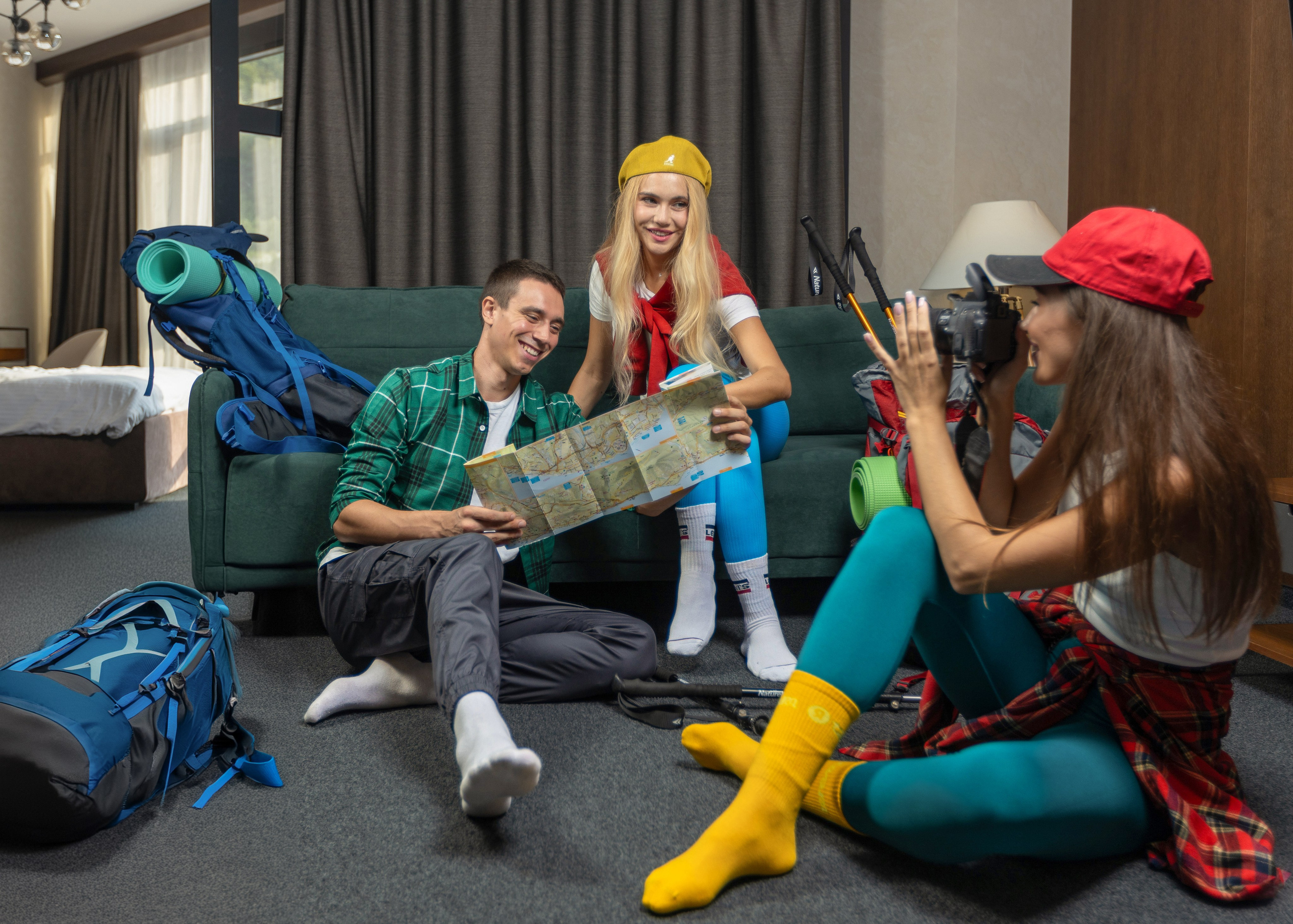 съемка для отеля