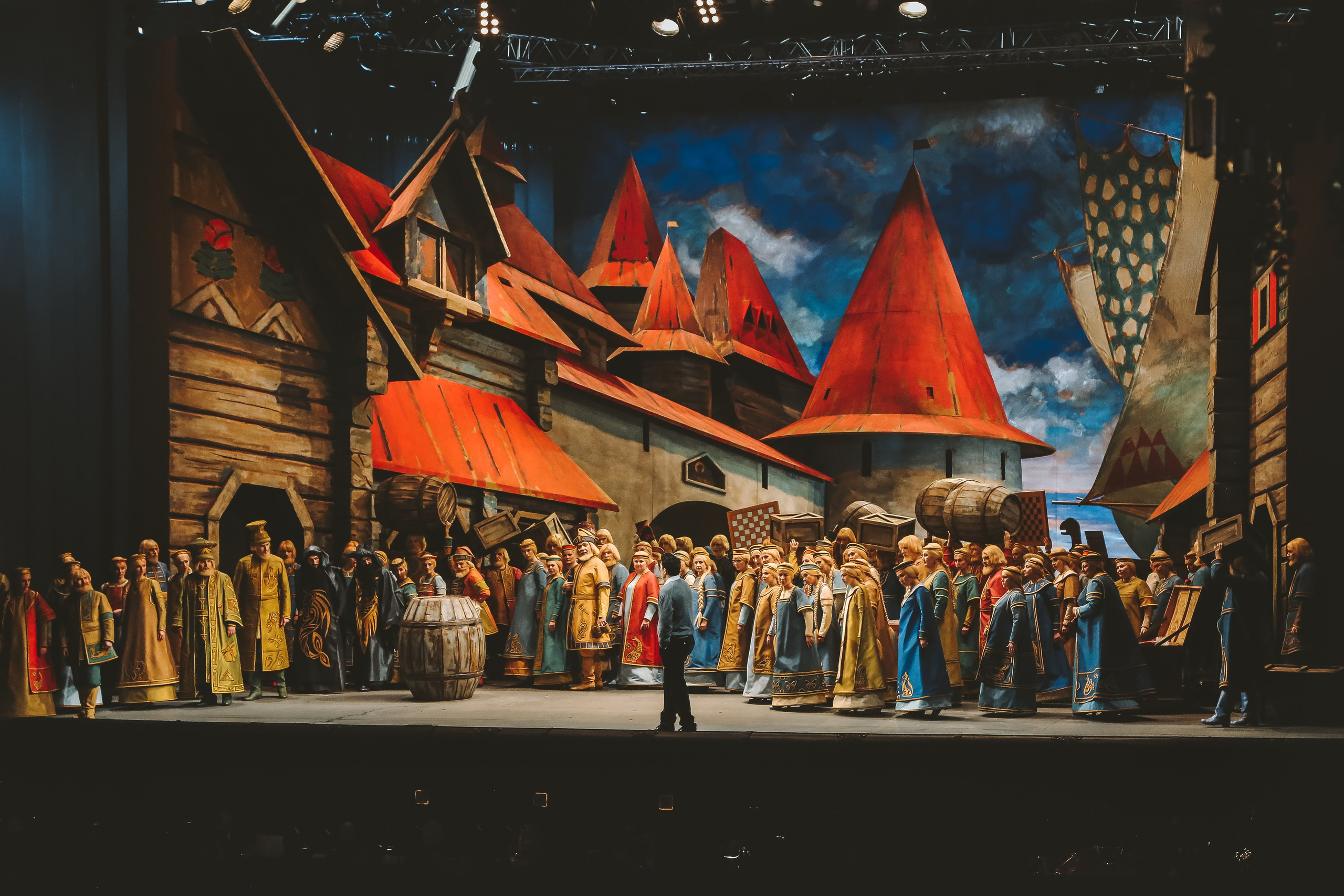 Парк древнерусского периода: премьера «Садко» Чернякова в Большом театре. Дарья Письменюк / Darya Leitstern — фотограф, музыкант, журналист, путешественник