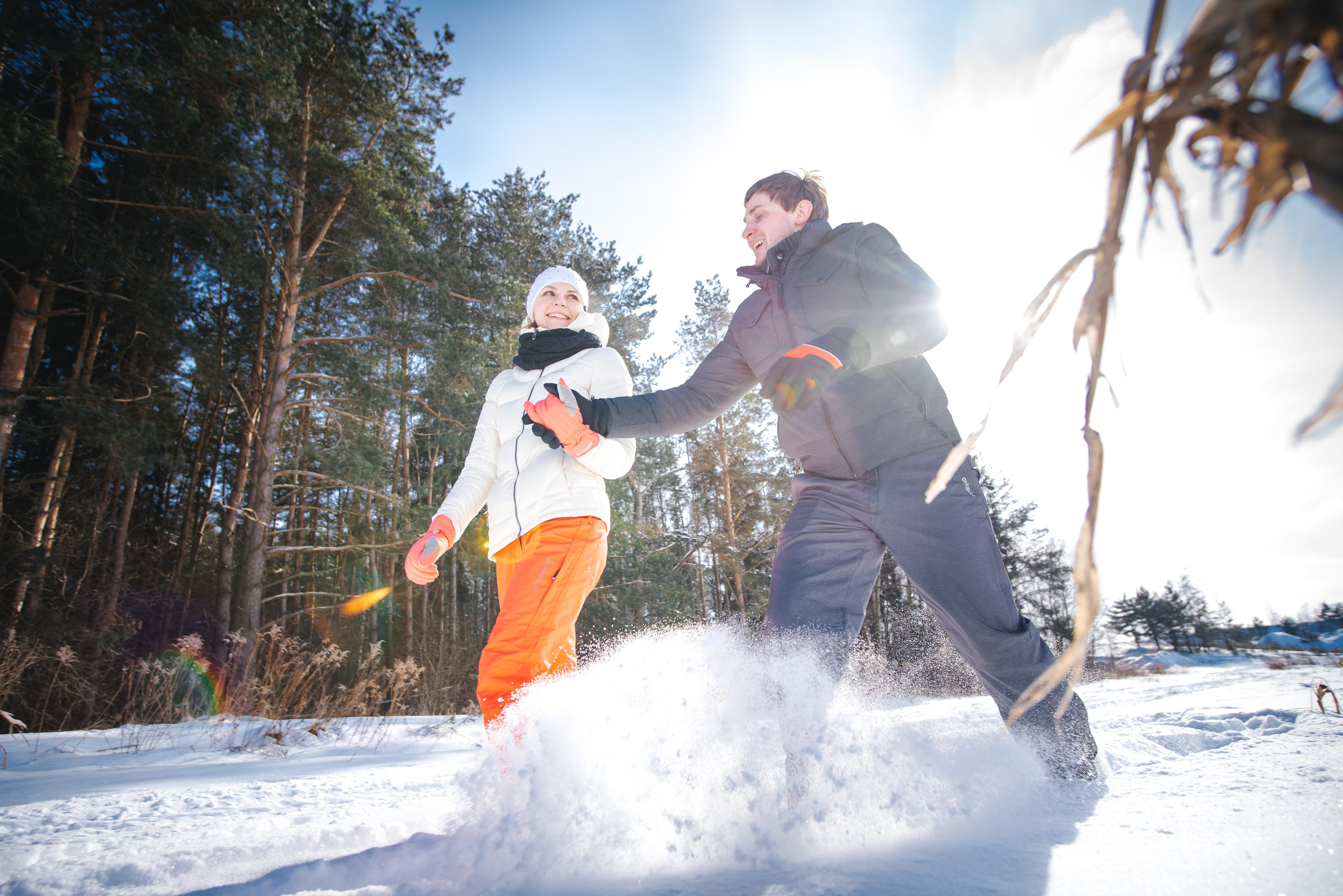 Зимняя фотосессия на улице. Свадебный и семейный фотограф в Минске Филиппович Александр