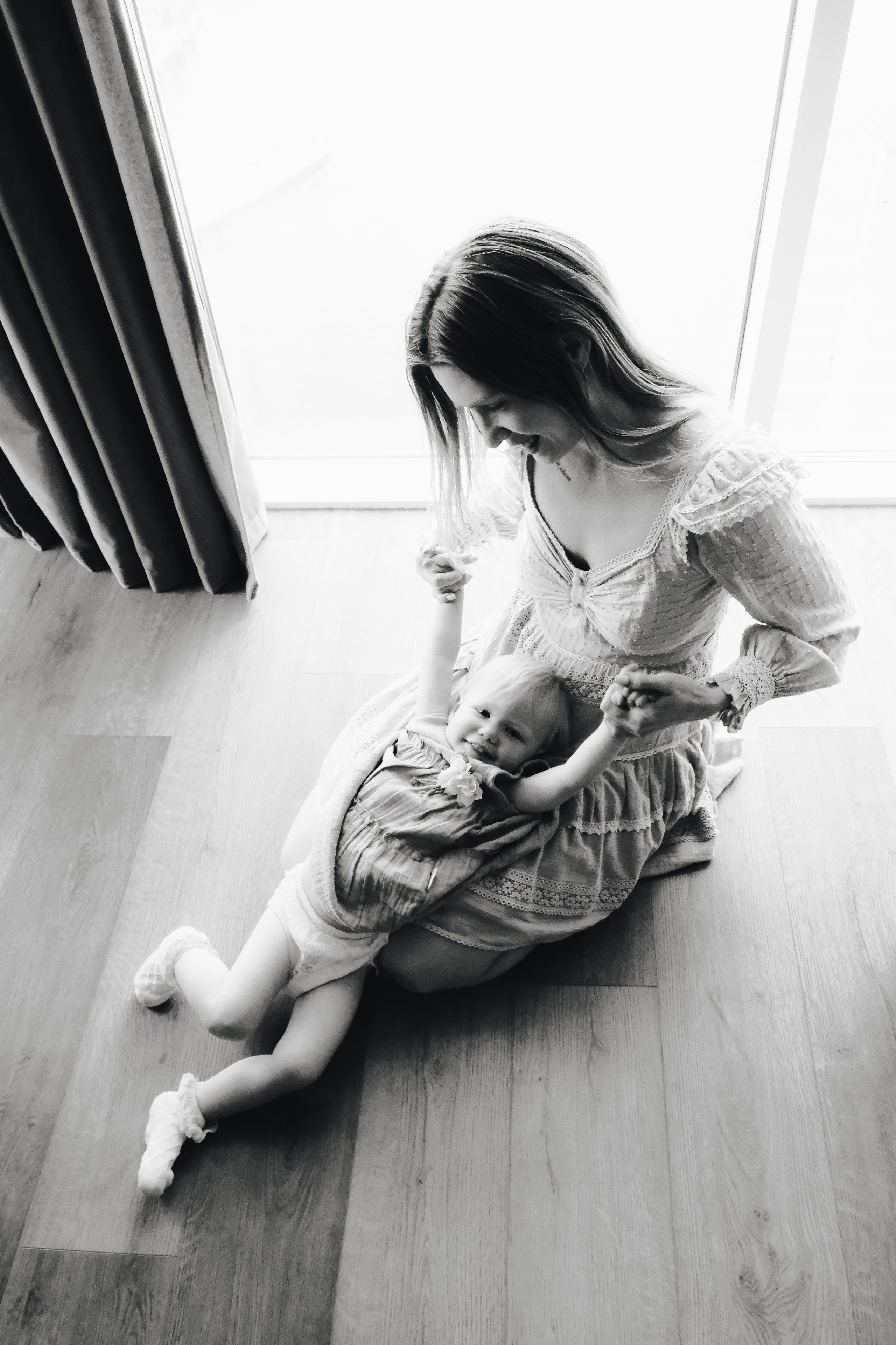 Екатерина с дочей. Фотограф Наташа Лисица