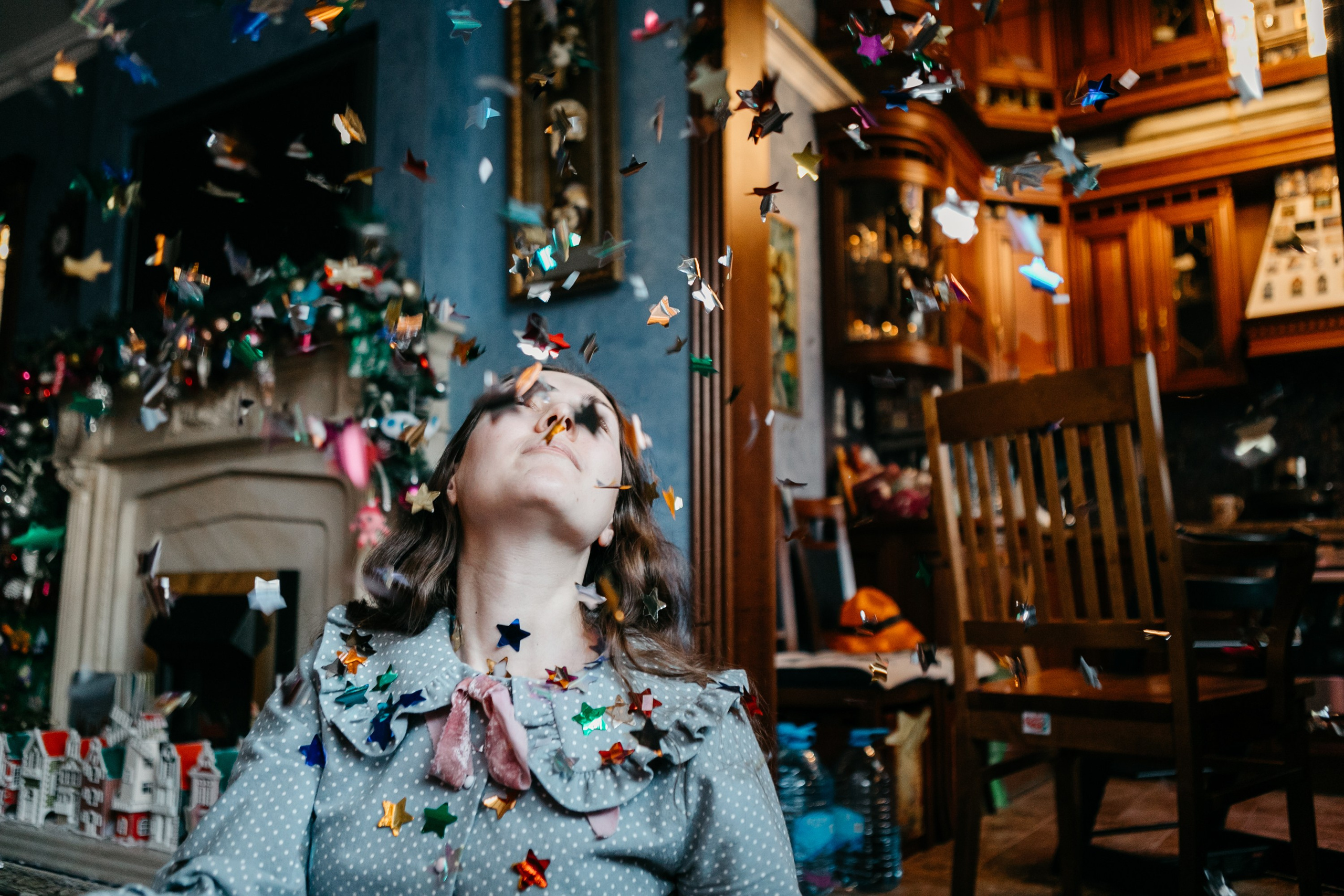 Новогодняя фотосессия дома Москва. Семейный фотограф Маша Тимофеева | Москва