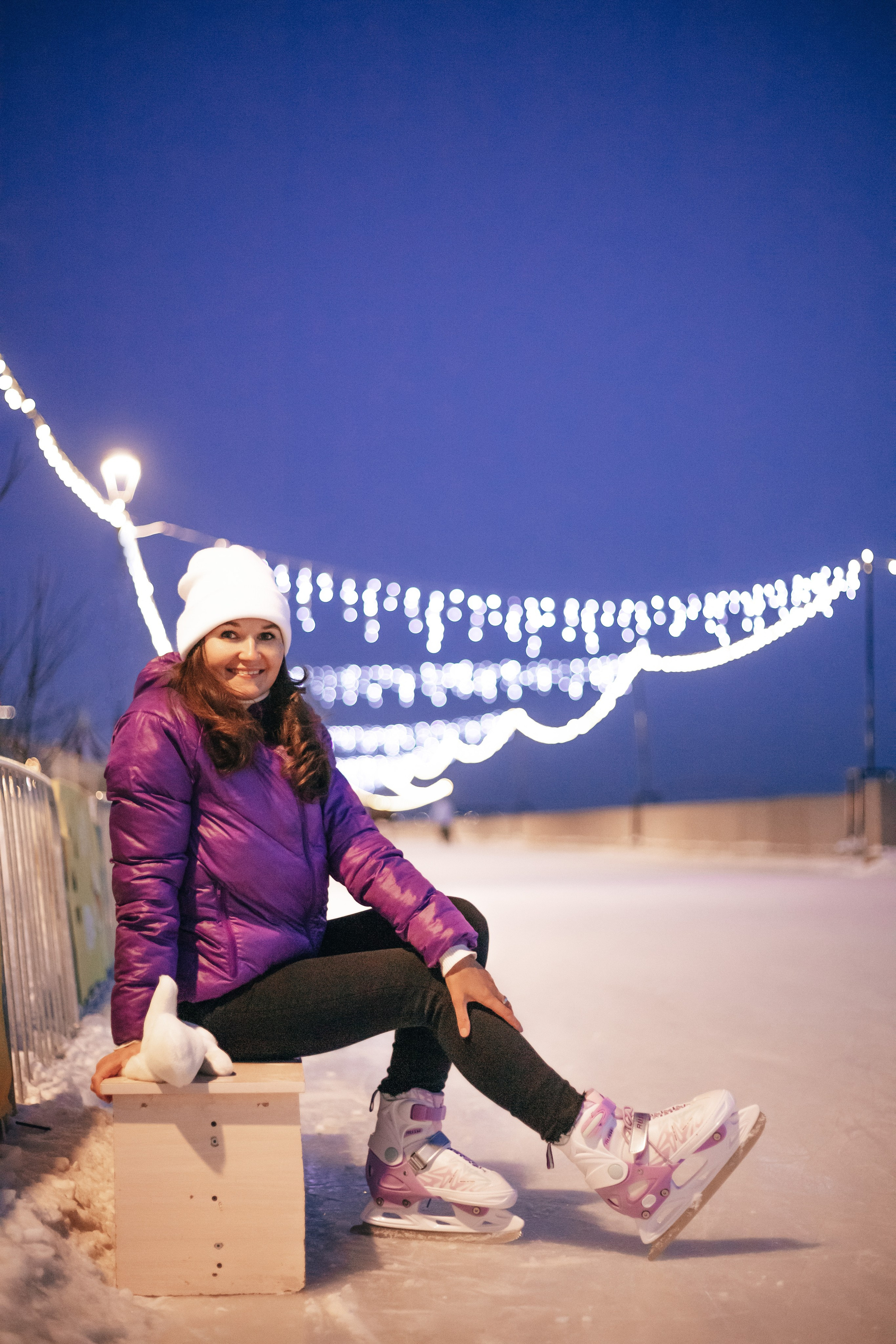 Девичник на катке. Семейный и детский фотограф в г. Новосибирске Макеева Анастасия