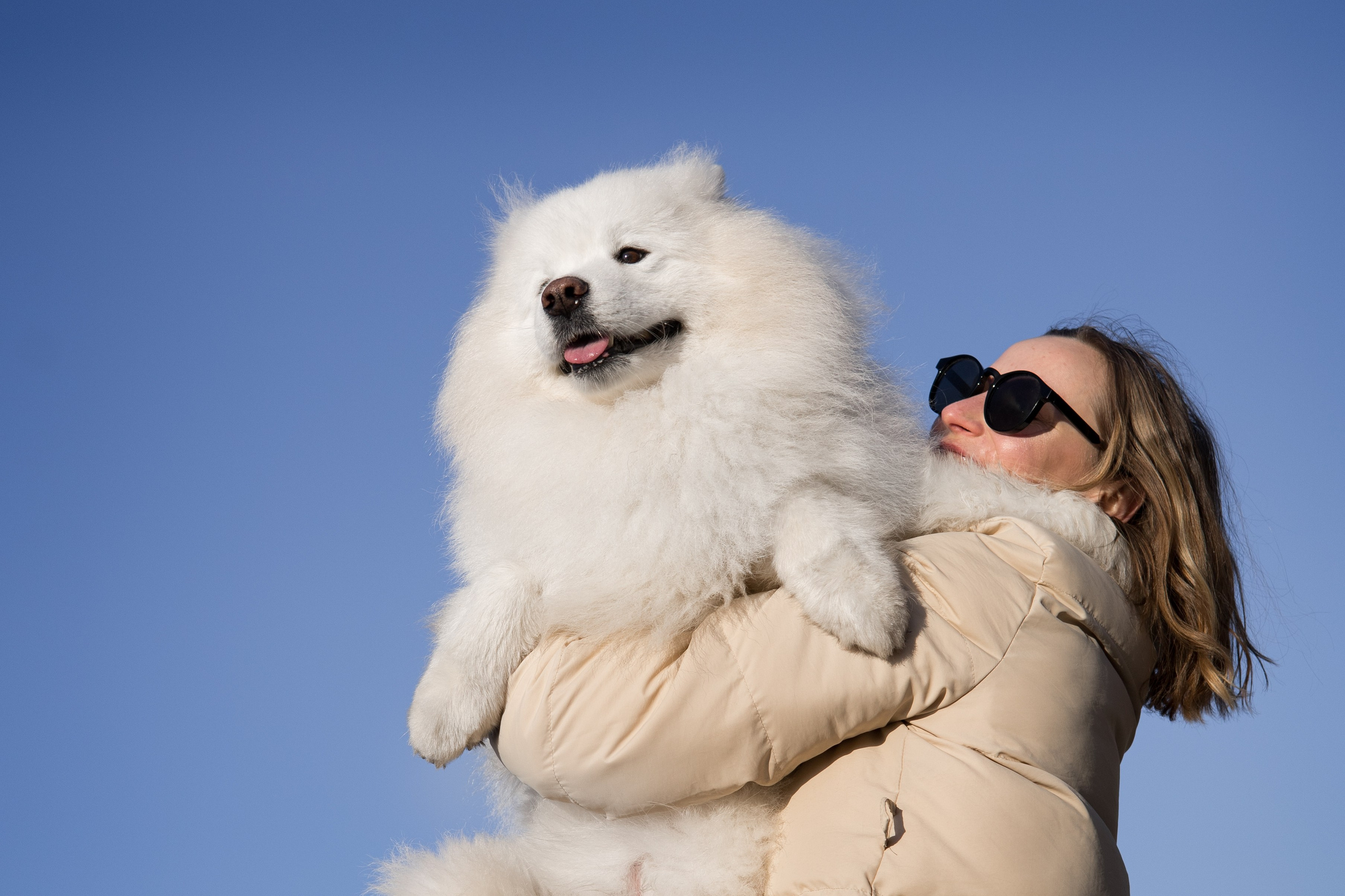 Полина и Вирчик. Фотограф — анималист Владивосток, Алина