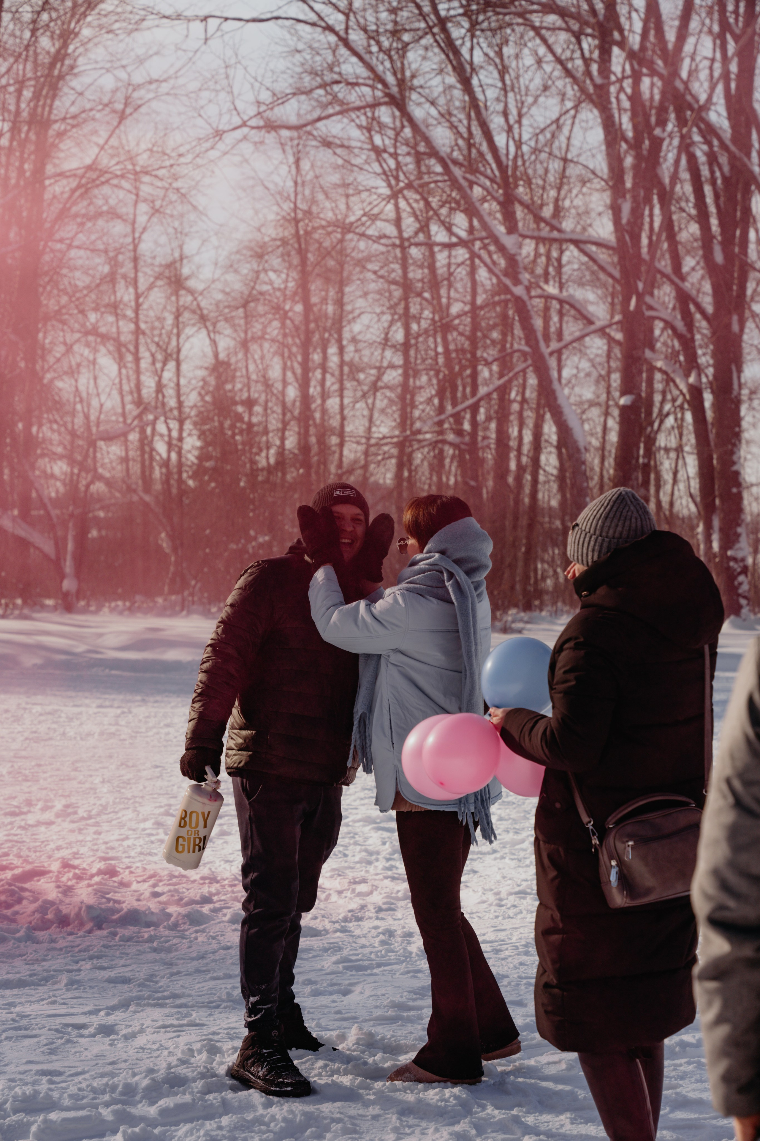 Розовое гендер пати