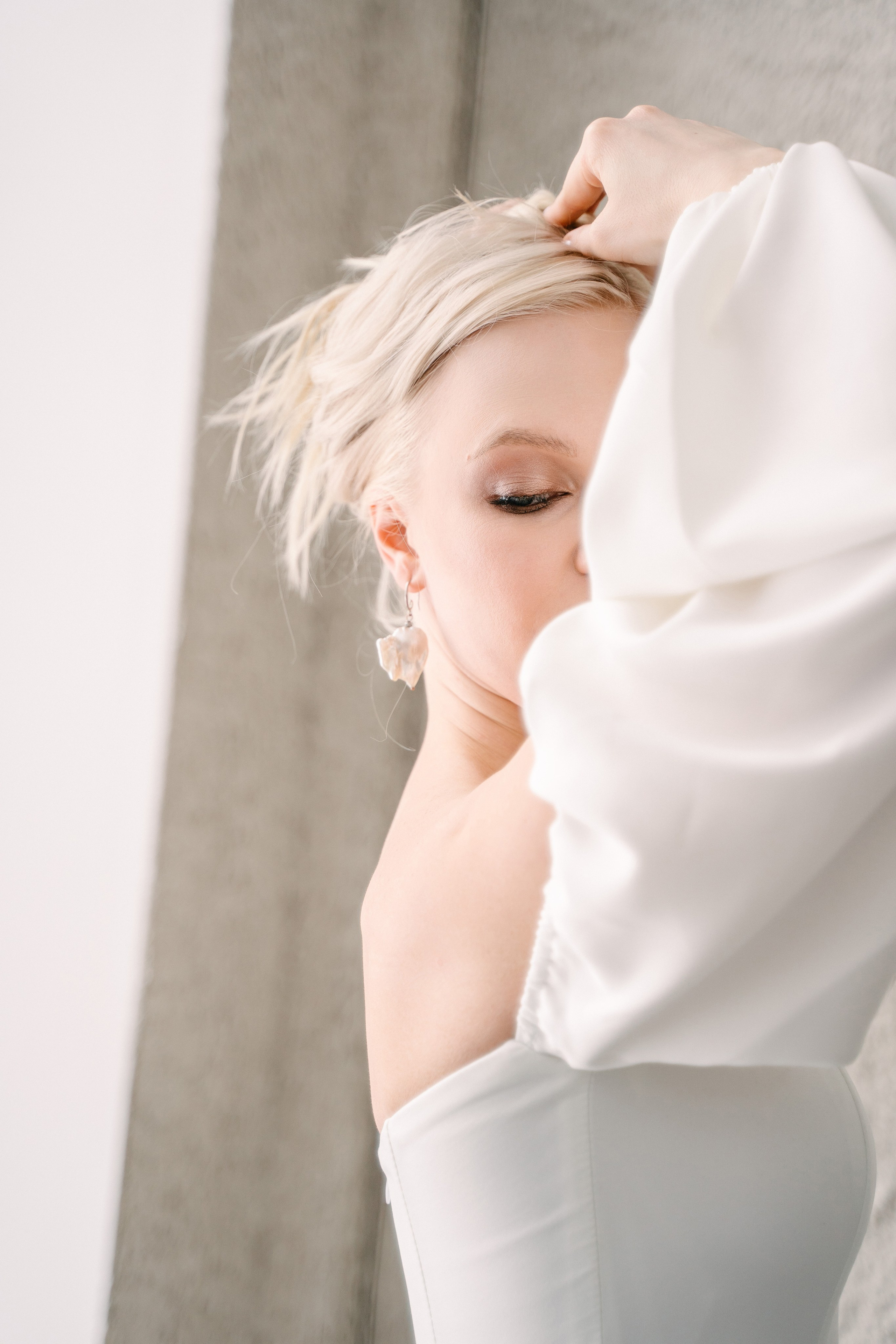 детали сережек невесты